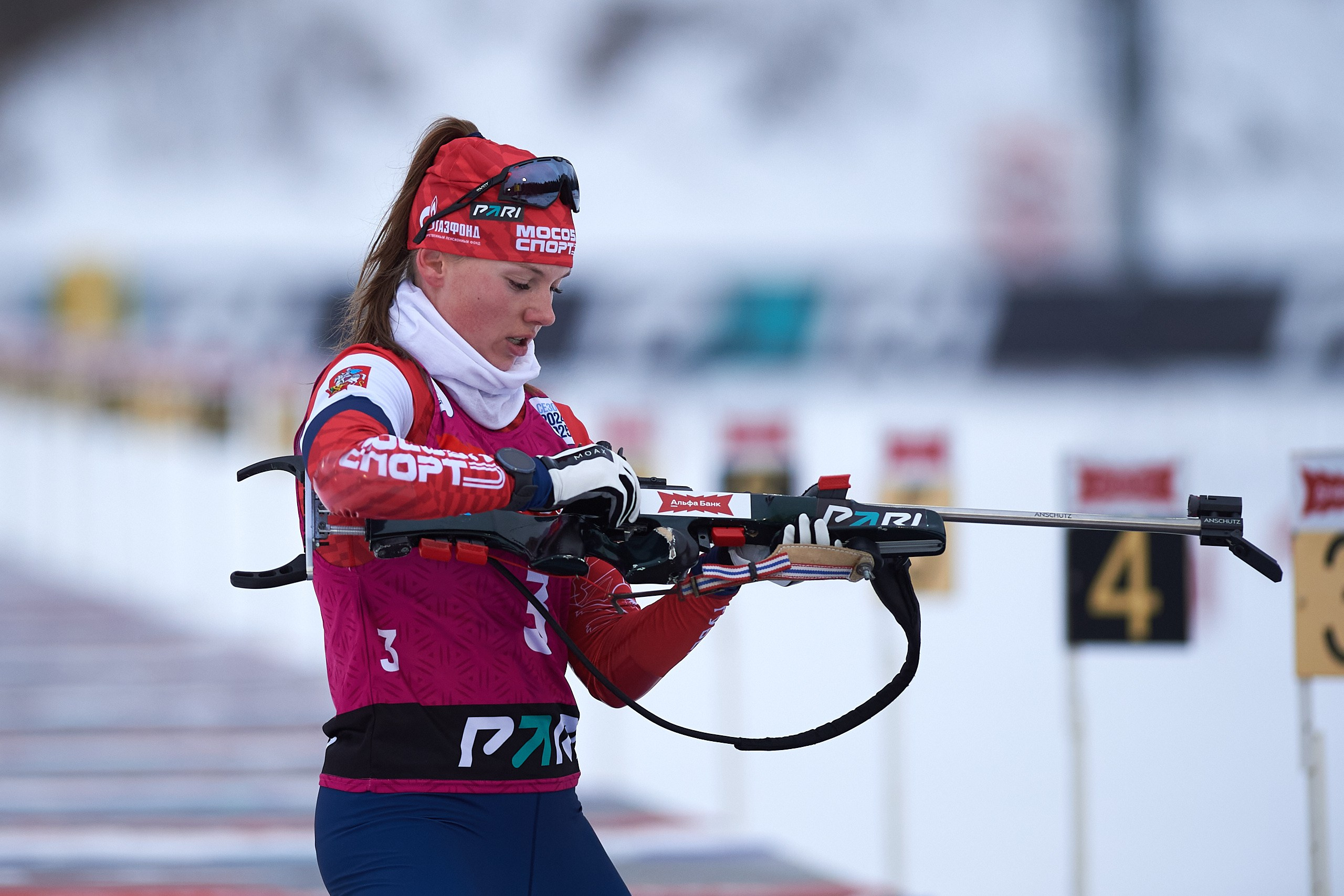 Биатлон. Чемпионат России — 2024/2025, 3-й этап, Ижевск. Ижевская винтовка. Спортивный репортажный фотограф в Ижевске Сергей Мерзляков