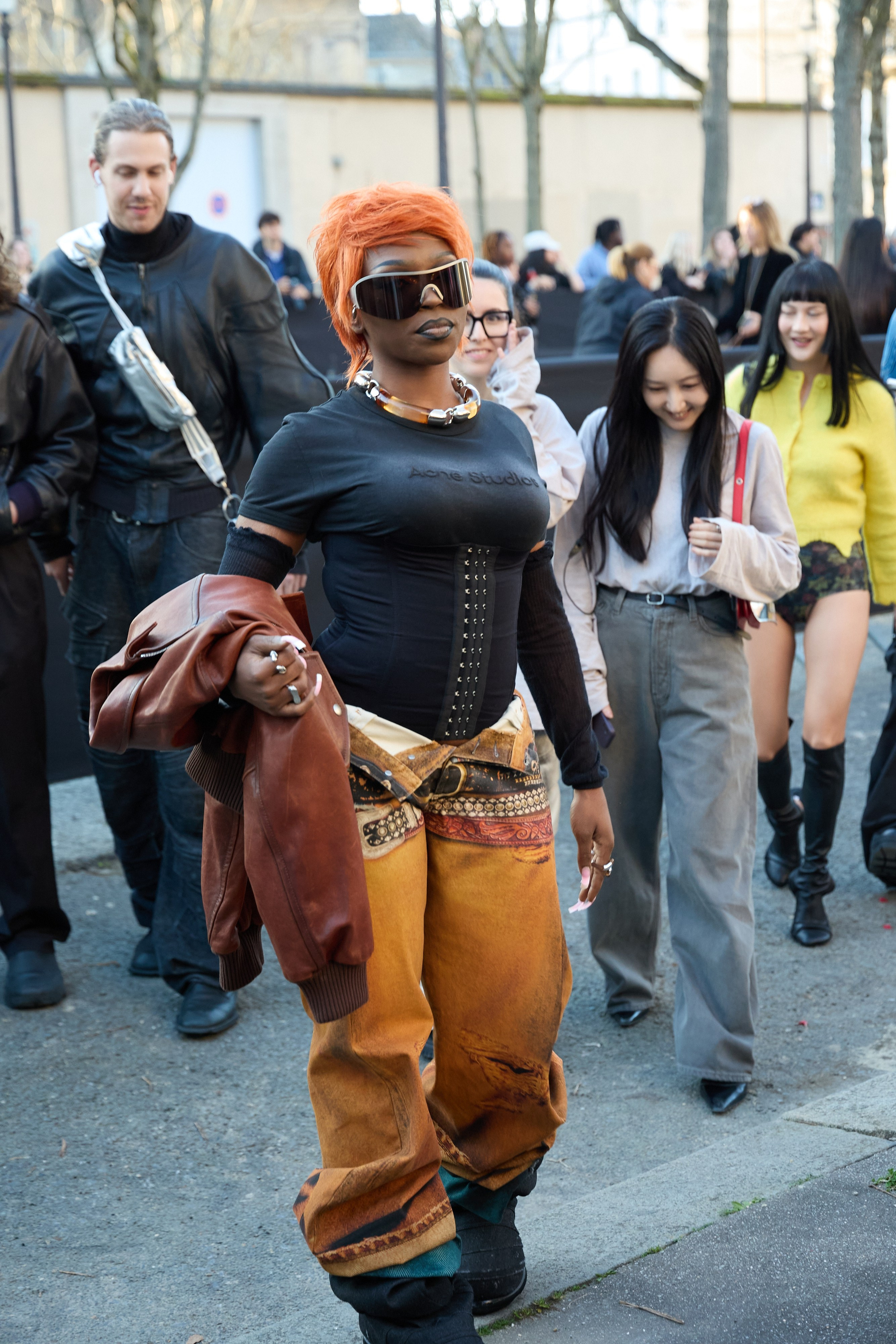 Acne WOMENSWEAR FALL/WINTER 2025-2026. Photographer in Milan Ivan Goncharov