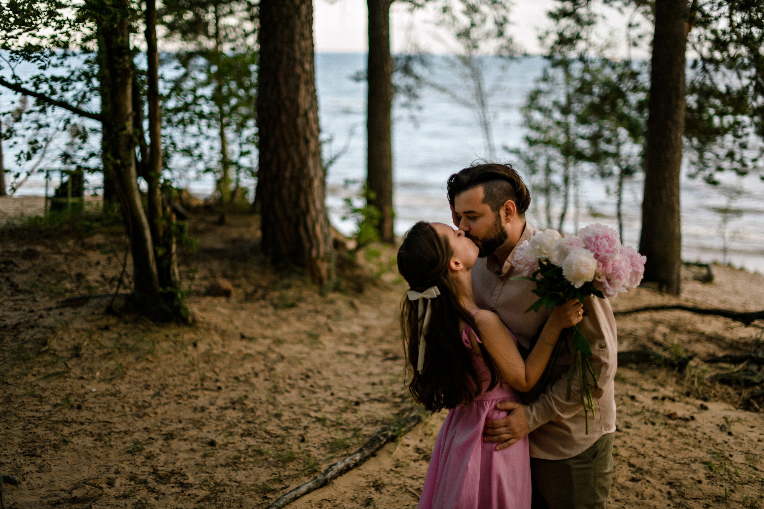 Настя и Вова Финский залив. Свадебный фотограф в Санкт-Петербурге София Шубик