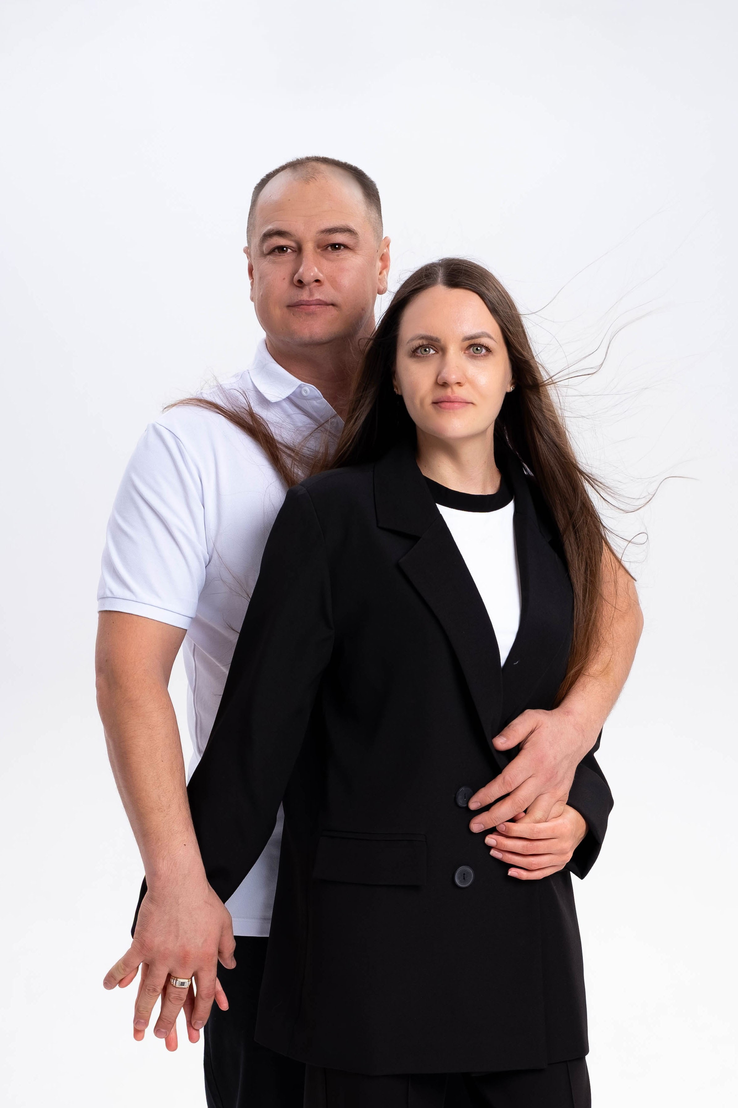 Семейная пара. Студийный, портретный, семейный фотограф Южно-Сахалинска Яна Радаева