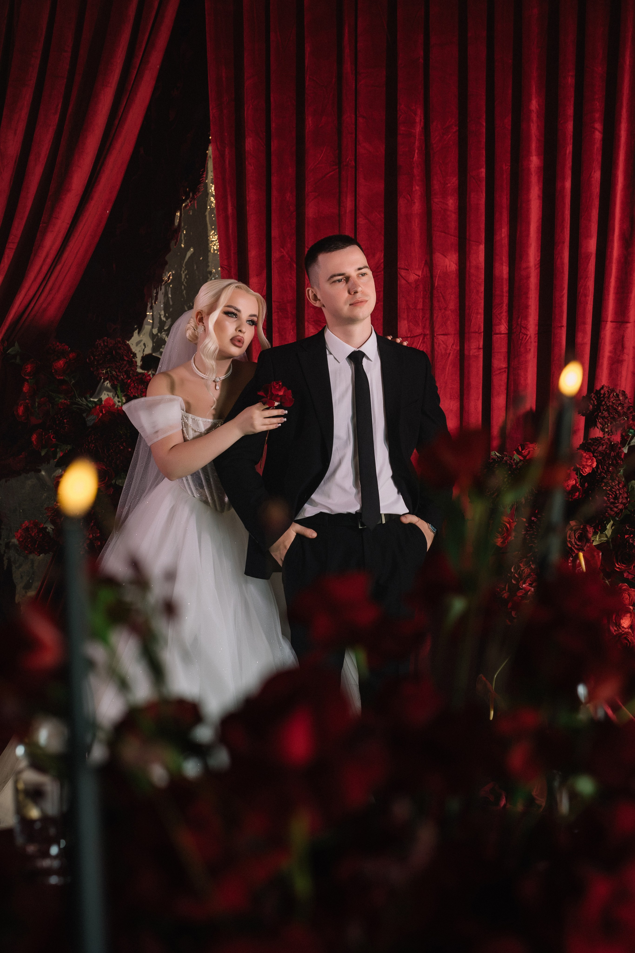 Red ahd love. Свадебный фотограф в Краснодаре Булатова Наталия