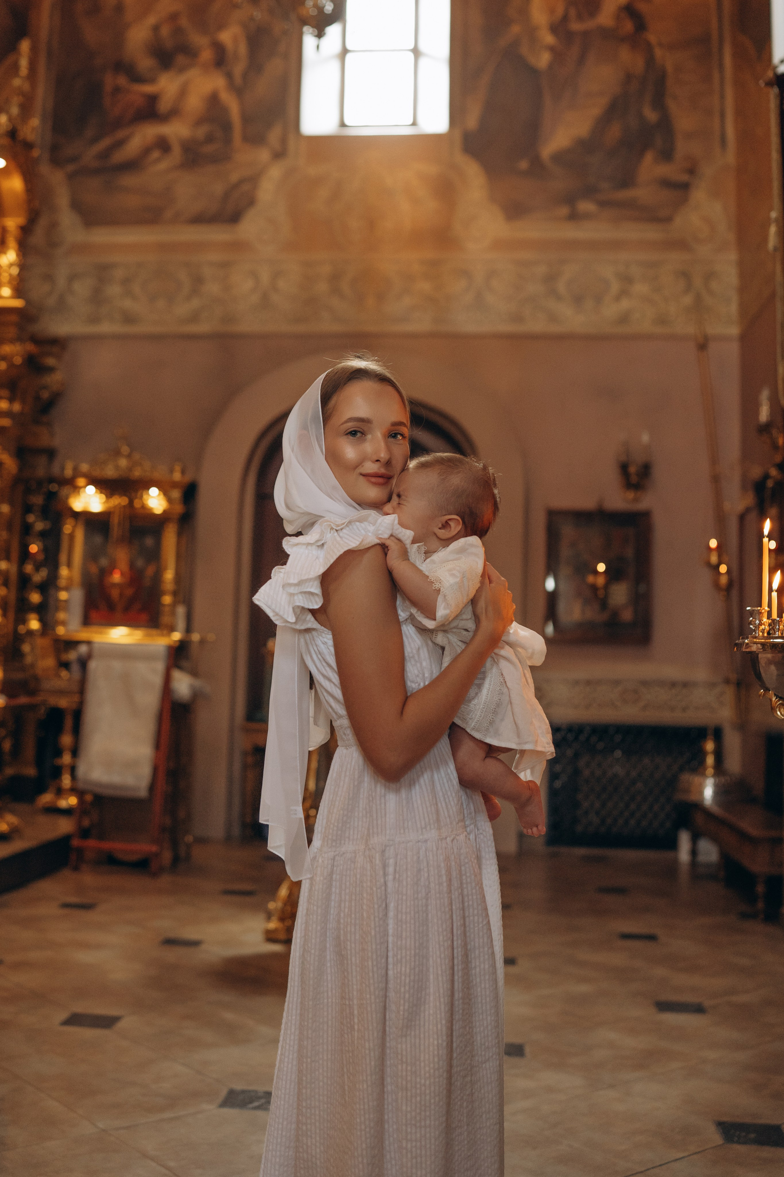 Фотосессия крещения. Семейный фотограф в Москве Галина Гончар