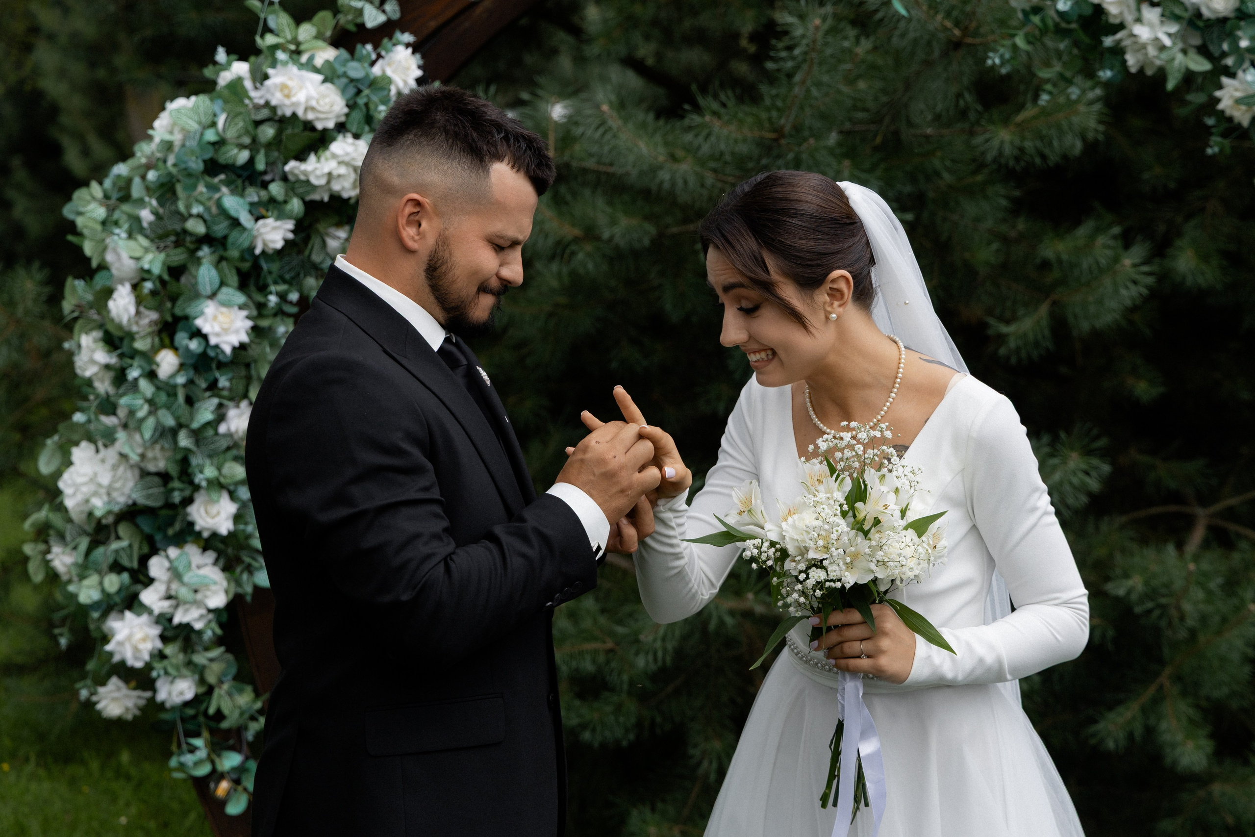 Свадебная фотосессия в агроусадьбе Лабодянка в Минске. Свадебный фотограф в Минске/Беларуси Сергей Спиридонов