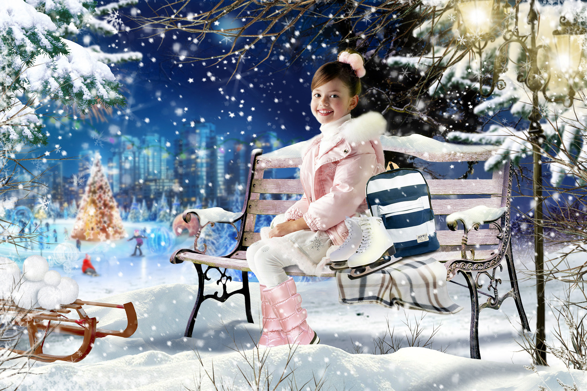 Зима. Надежда Хабарина школьный и детский фотограф в Самаре АЛЬБОМЫ от 1700р