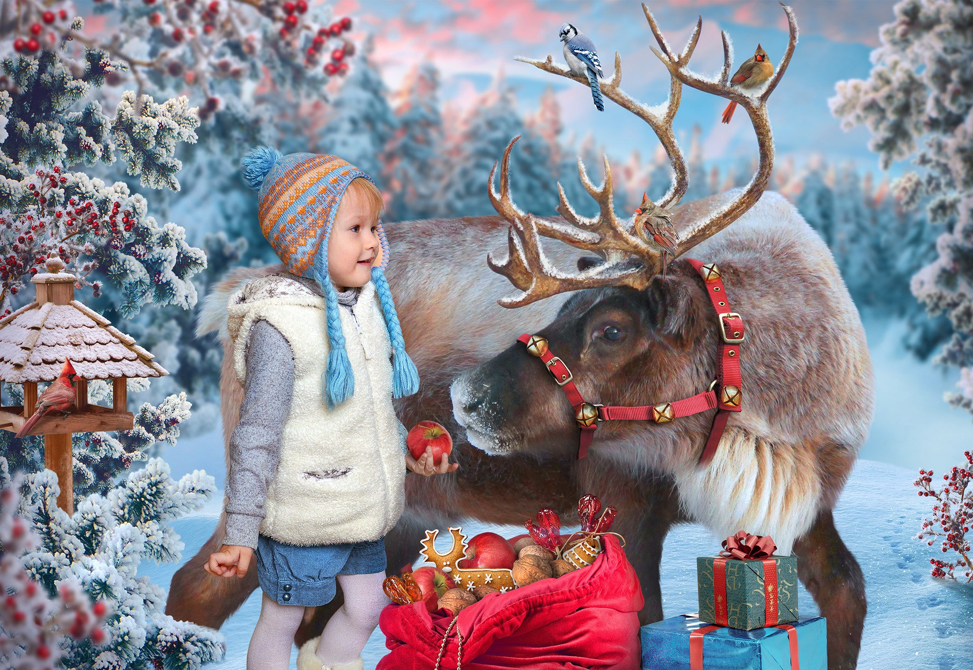 Зима. Надежда Хабарина школьный и детский фотограф в Самаре АЛЬБОМЫ от 1700р