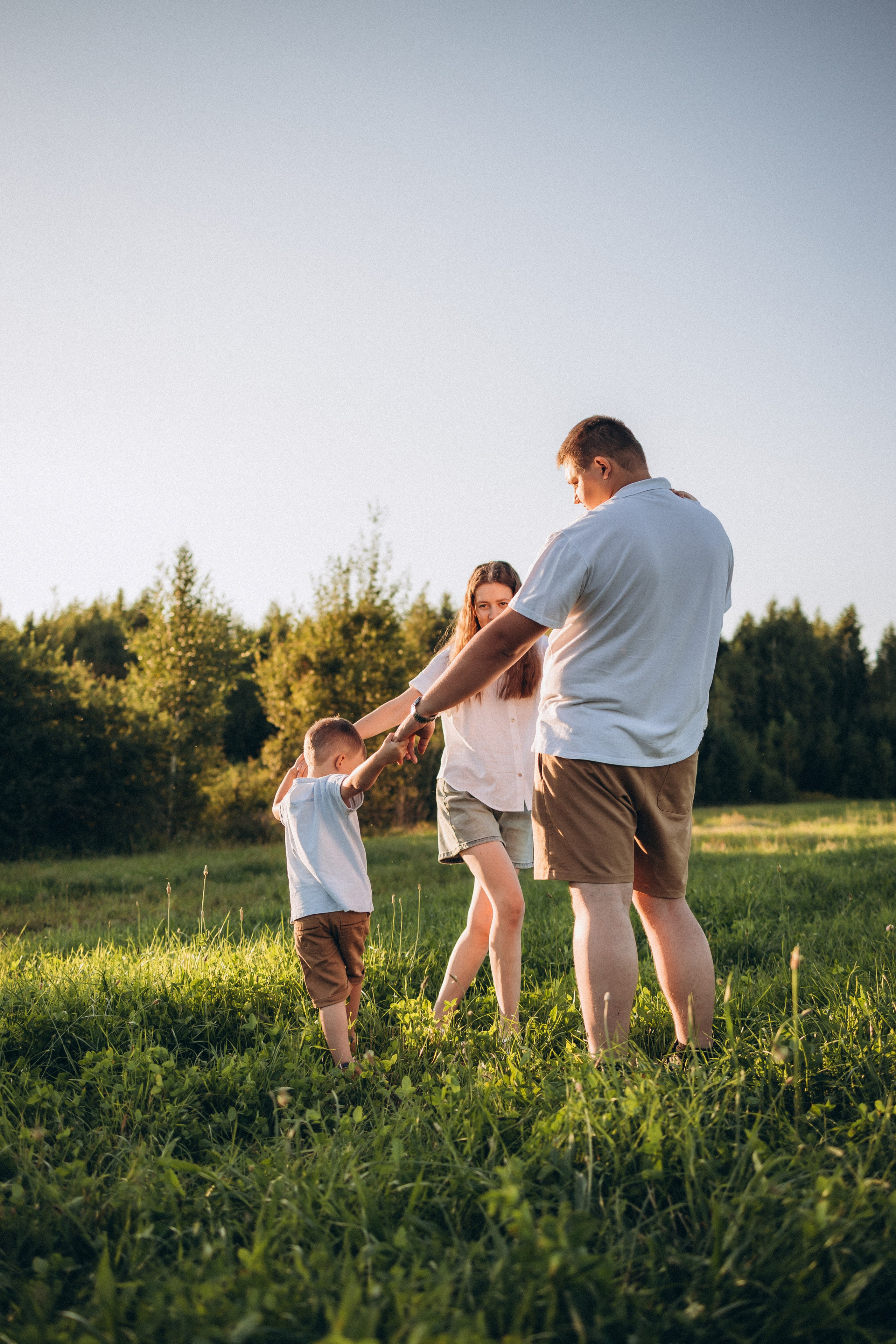 Ксюша, Вадим, Кирюша и Маша. Фотограф Елена Рябцева