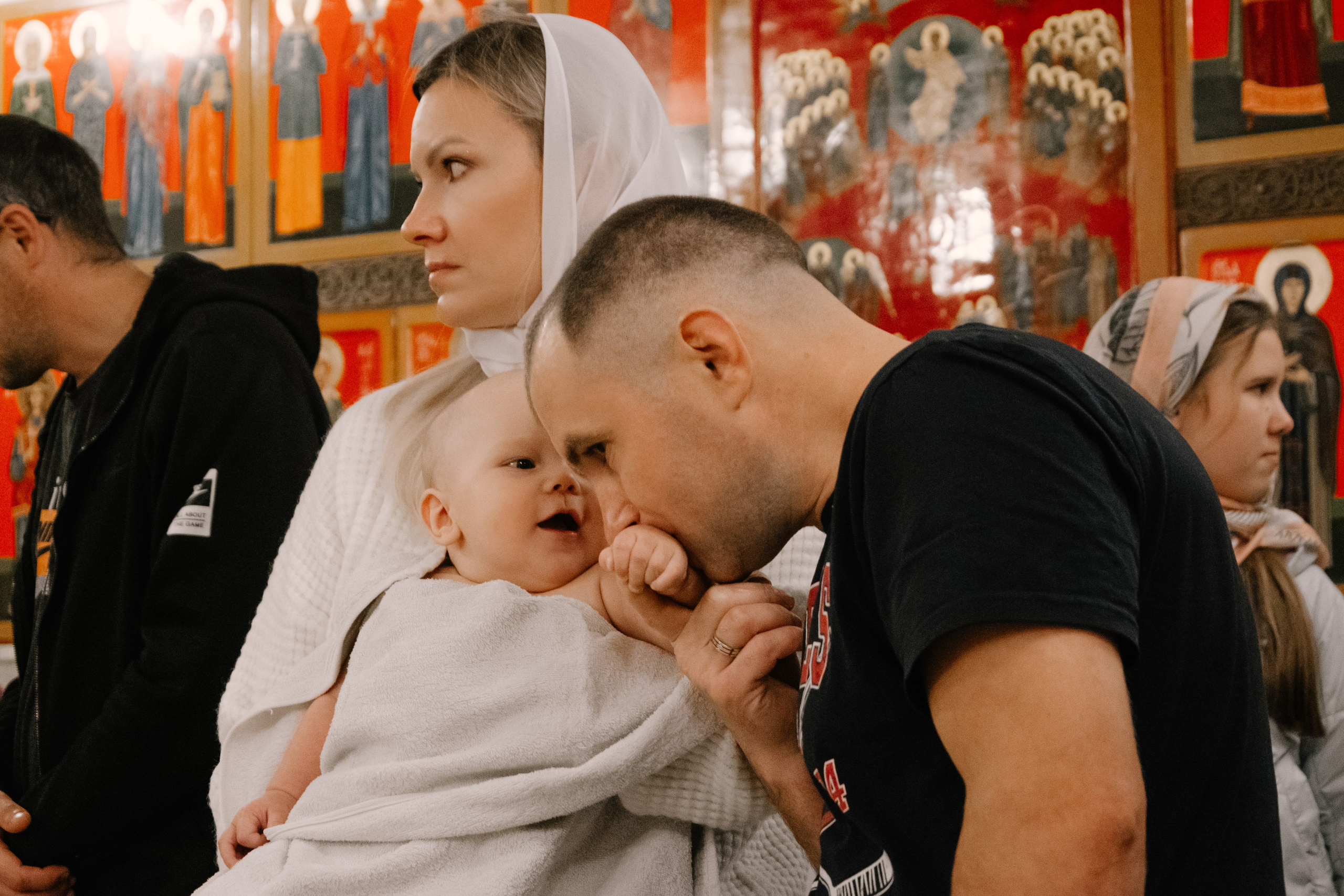 Крещение Жени. Фотограф в Челябинске Любовь Денисенко