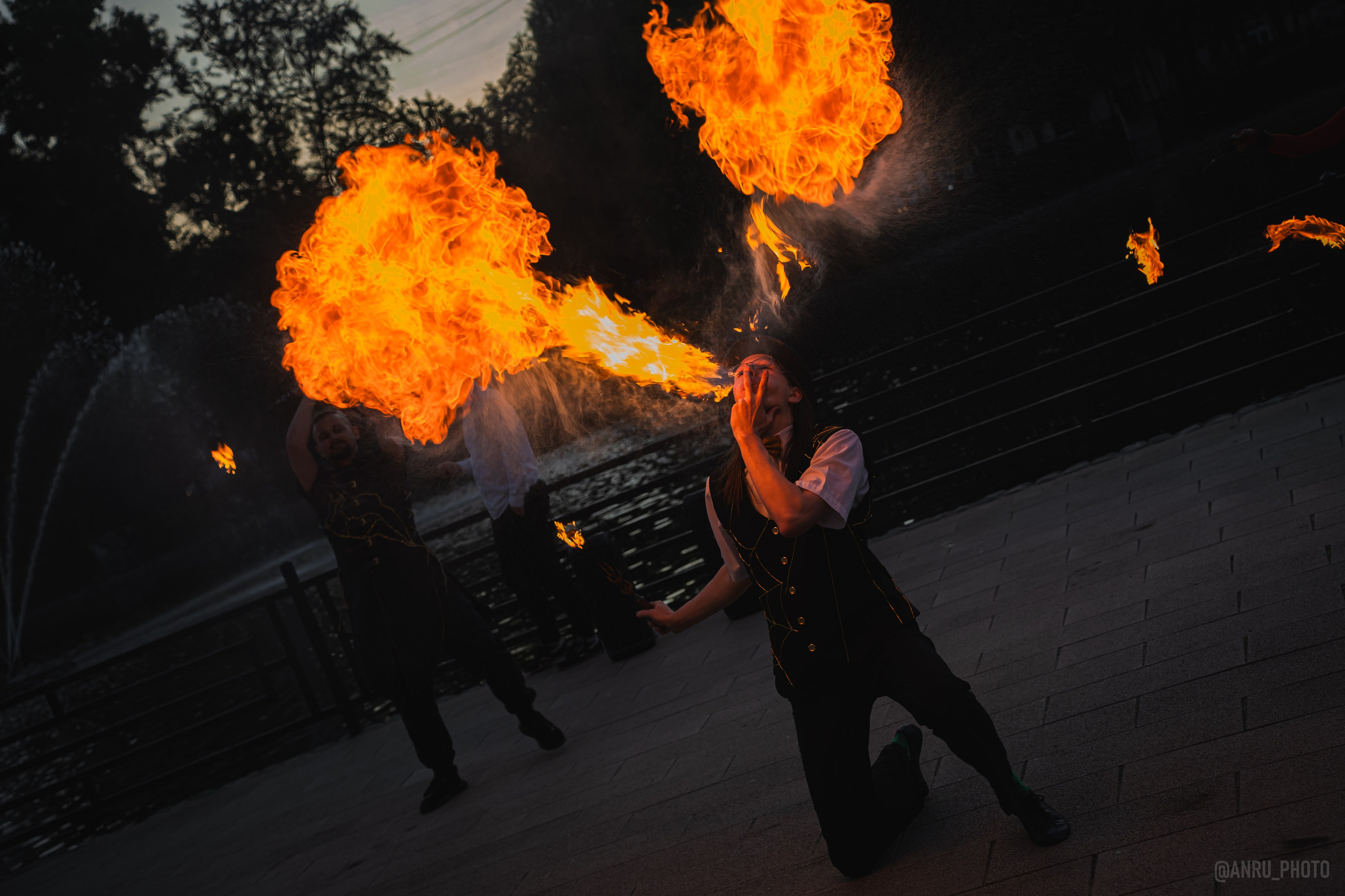 «FIRE FAMILY» Фаершоу. Репортажный фотограф Анастасия Рубцова