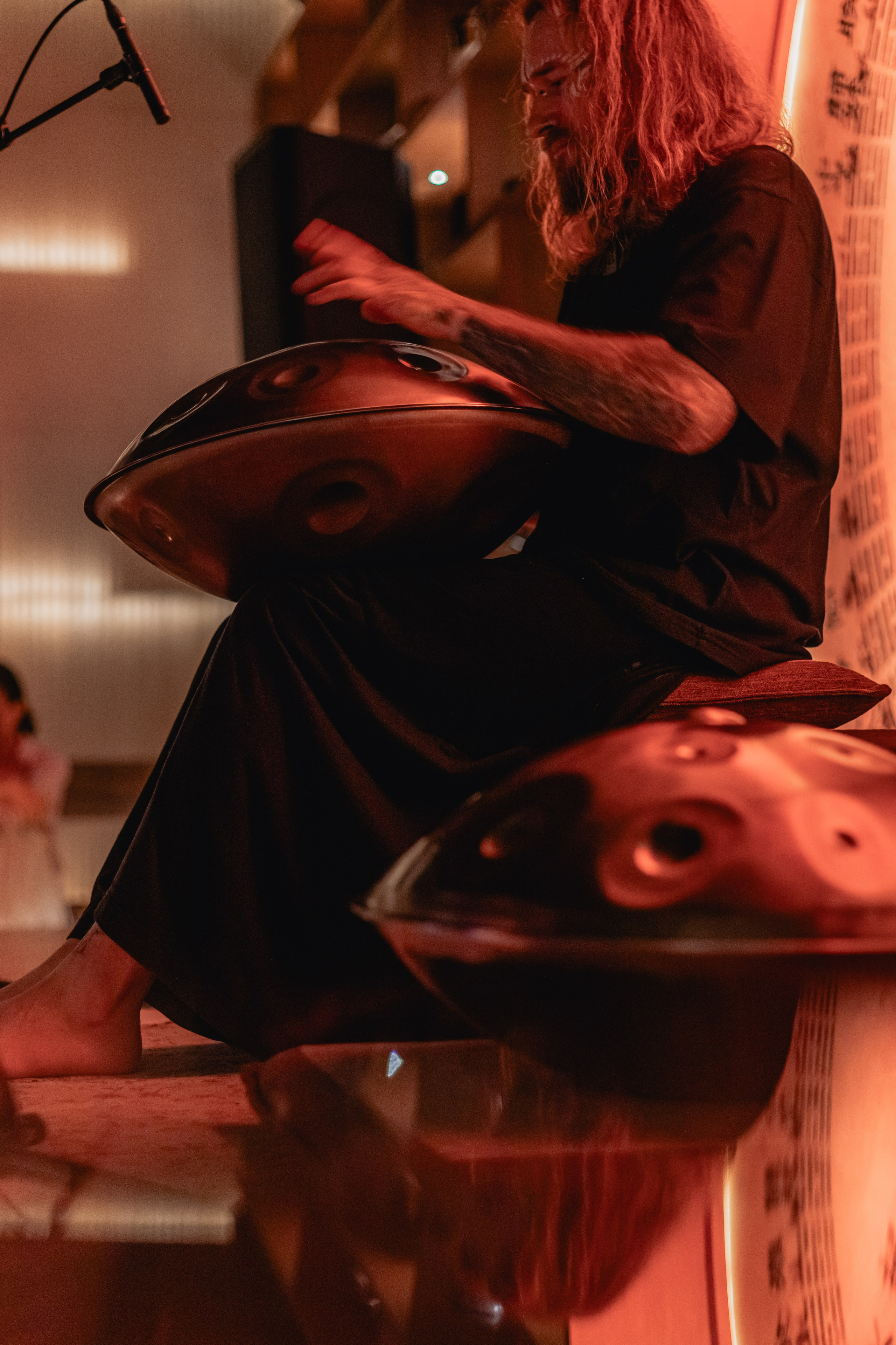 Yanas Handpan concert at Zest. Mariam Bagdasaryan