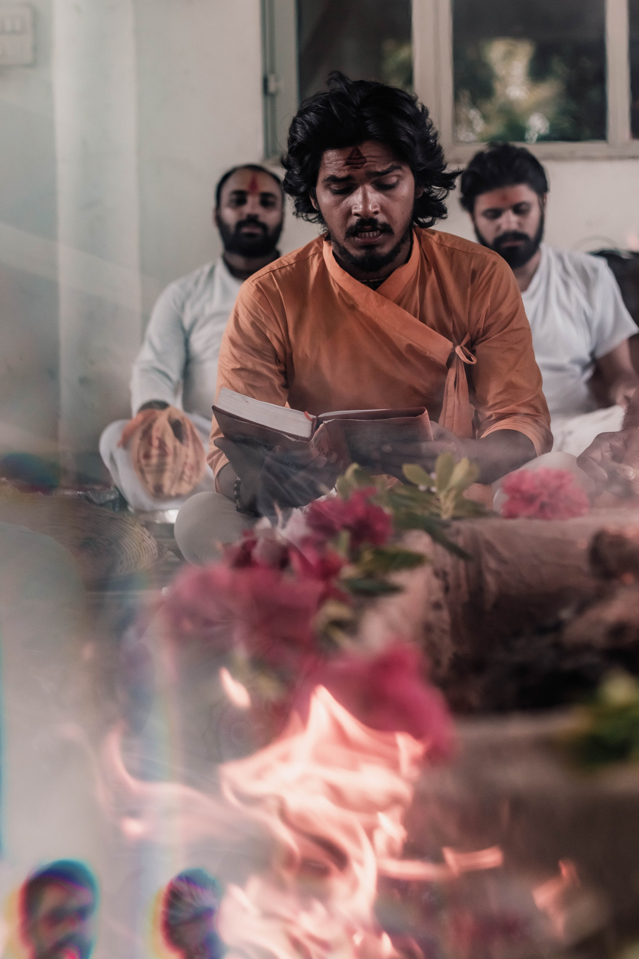 Pitri Paksha yagyas & poojas Devraha Baba ji ashram. Mariam Bagdasaryan