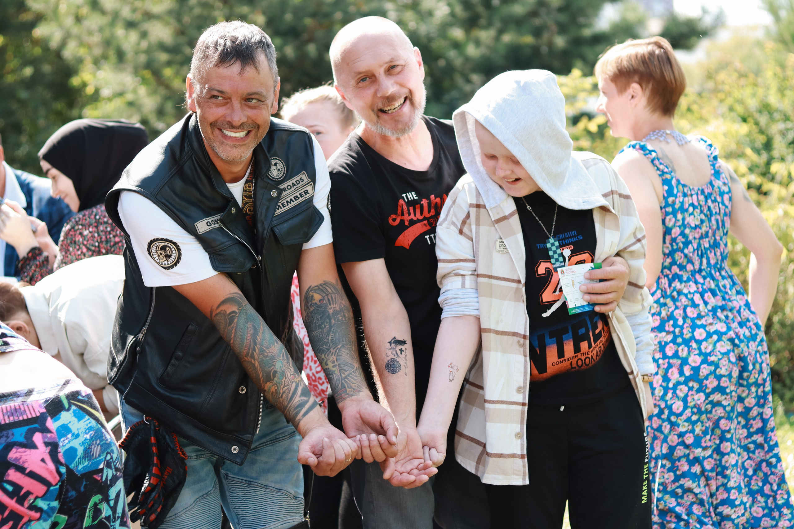 Выезд «Мототерапии» в детскую больницу в Солнцево. Репортажный фотограф в Москве и Зеленограде Karina-vozd