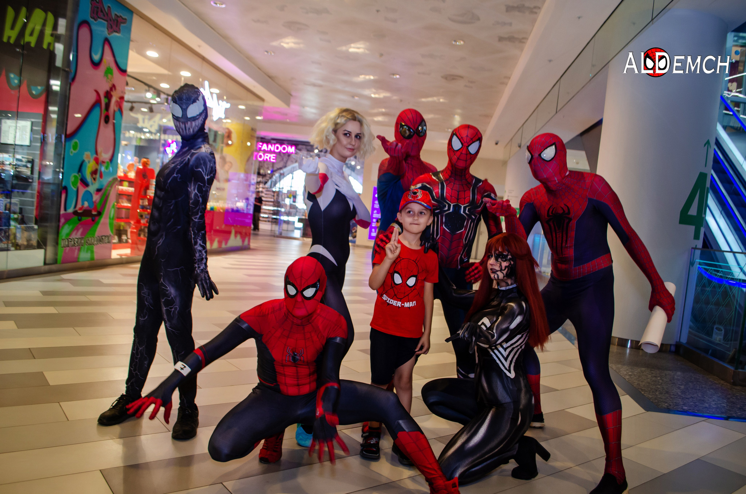 Фотосессия на Дне рождения Человека-Паука в Москве