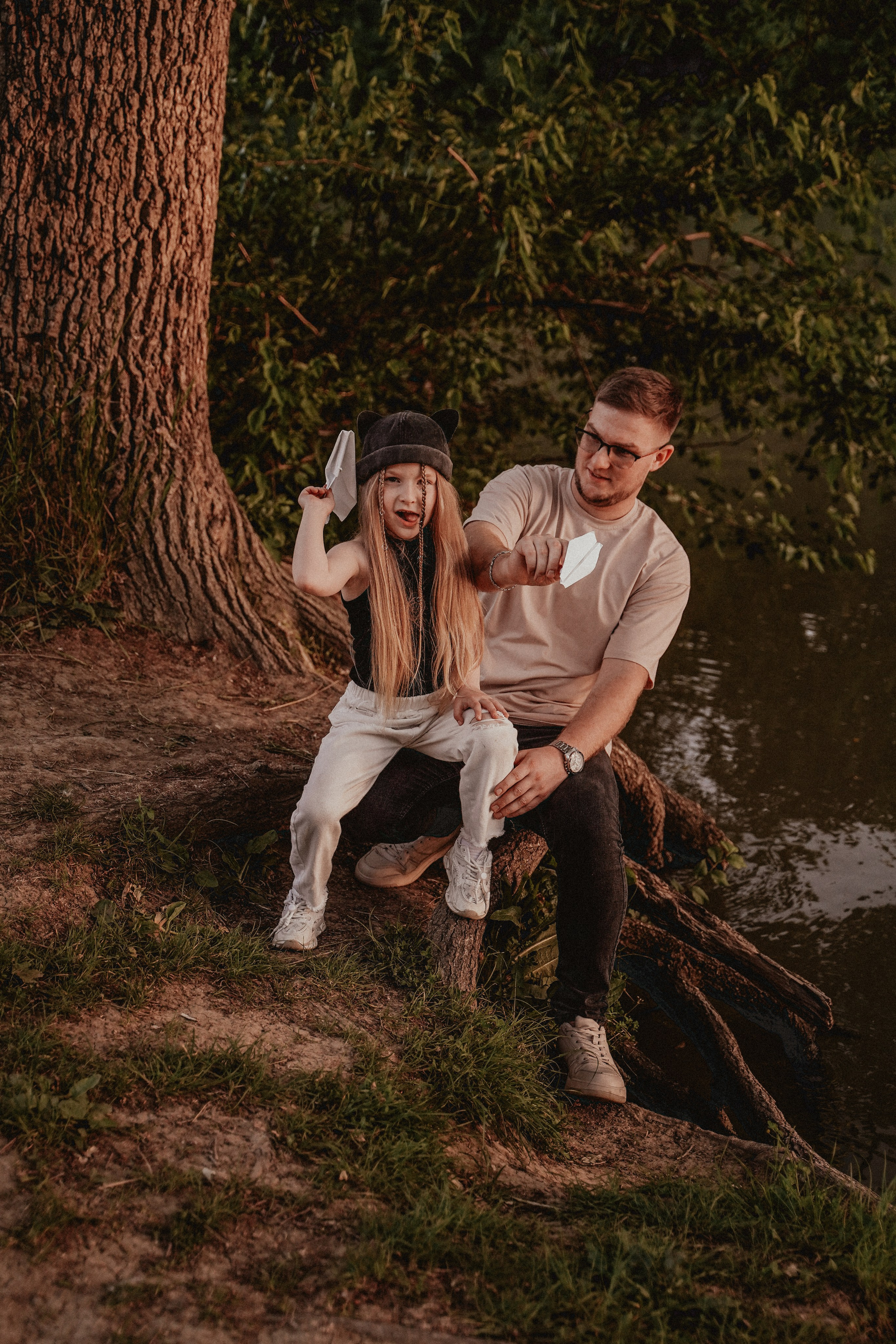 Семейная фотосессия со скейтом и самокатом. Семейный и женский фотограф в Краснодаре Анастасия Приймак