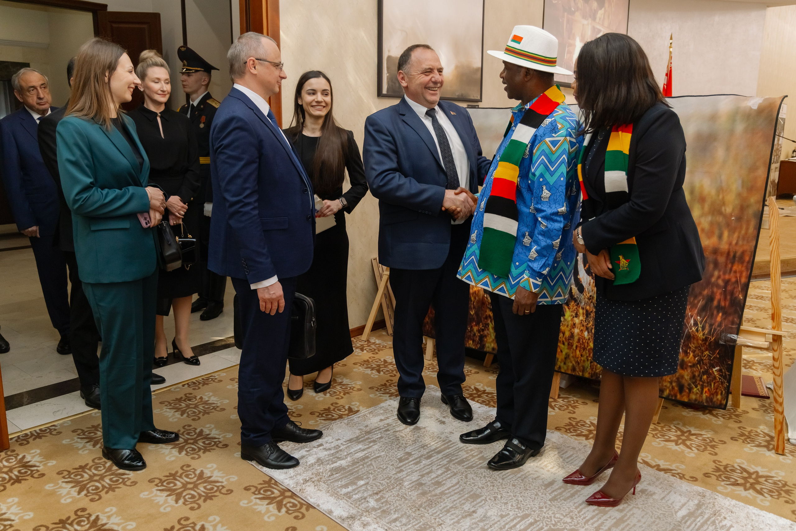 Фотосъемка делегации Посольства Зимбабве в Минске. Свадебный фотограф в Минске/Беларуси Сергей Спиридонов