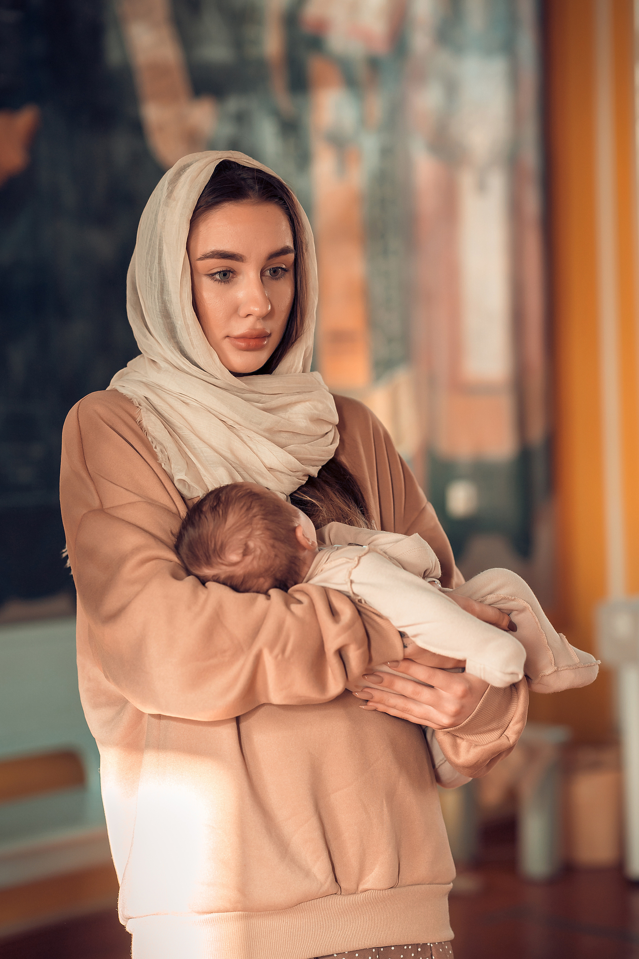 Таинство крещения Кирилла Благовещенский Собор. Фотограф на Крещение и Венчание в Красноярске Рамазанова Юлия