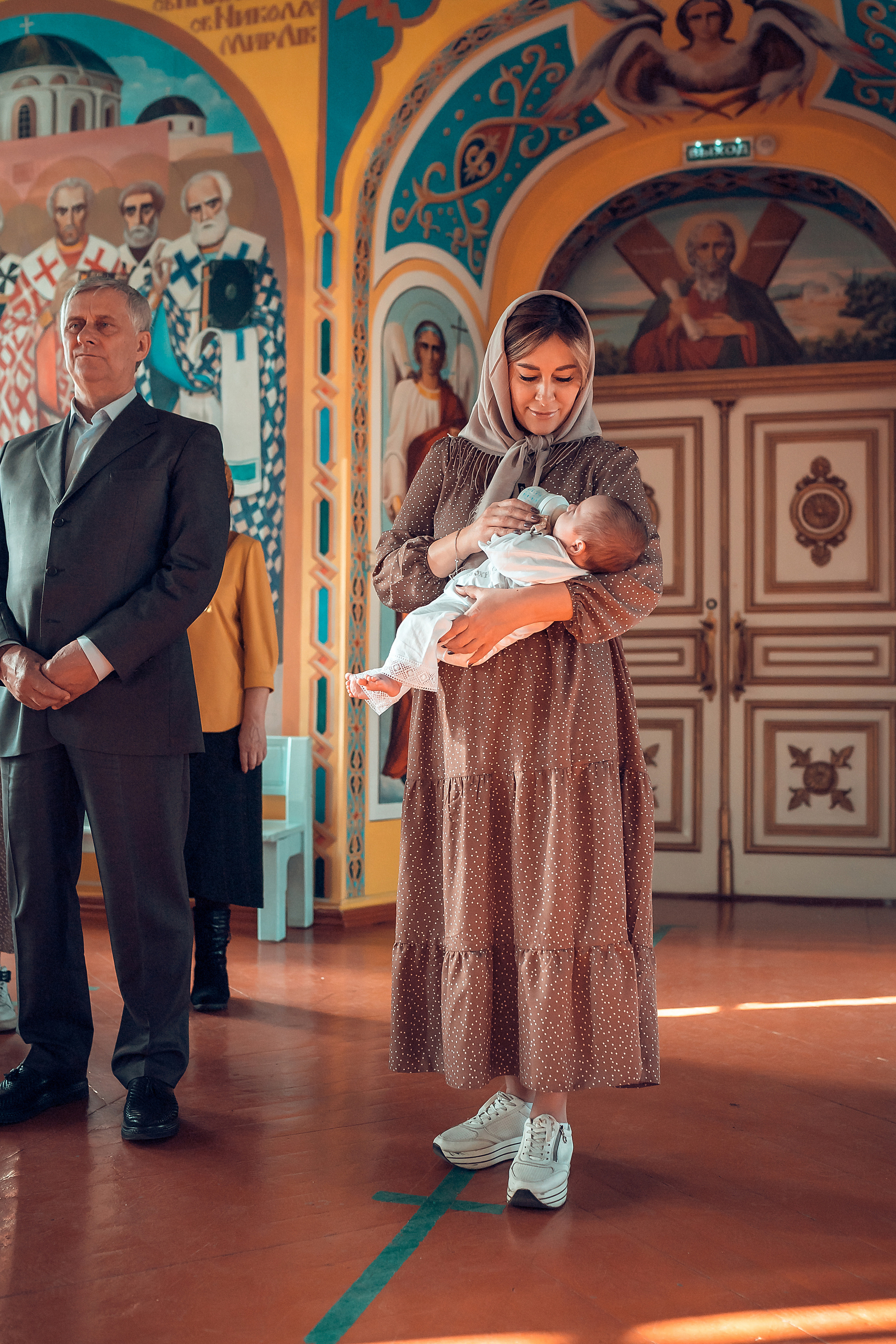 Таинство крещения Кирилла Благовещенский Собор. Фотограф на Крещение и Венчание в Красноярске Рамазанова Юлия