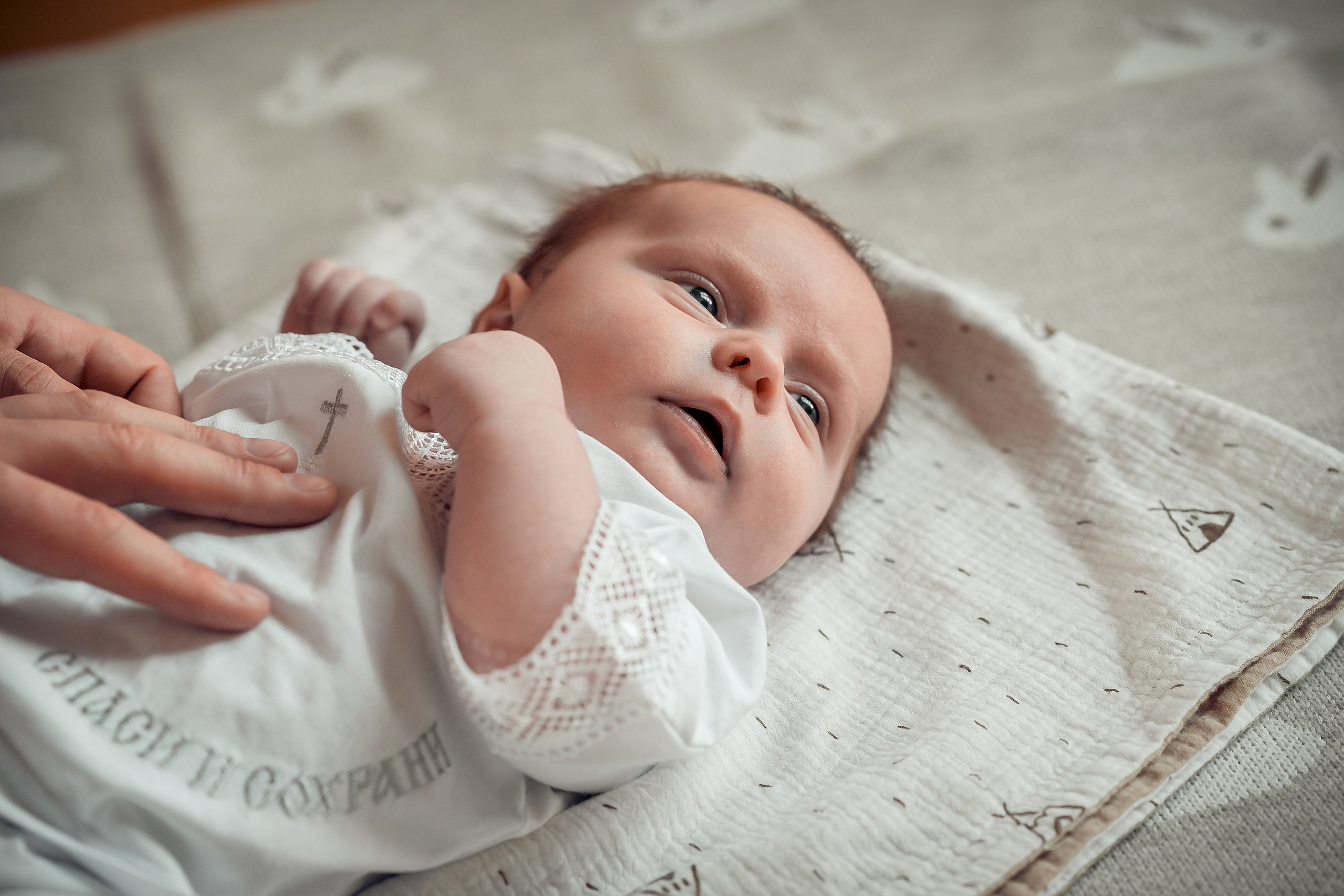 Таинство крещения Кирилла Благовещенский Собор