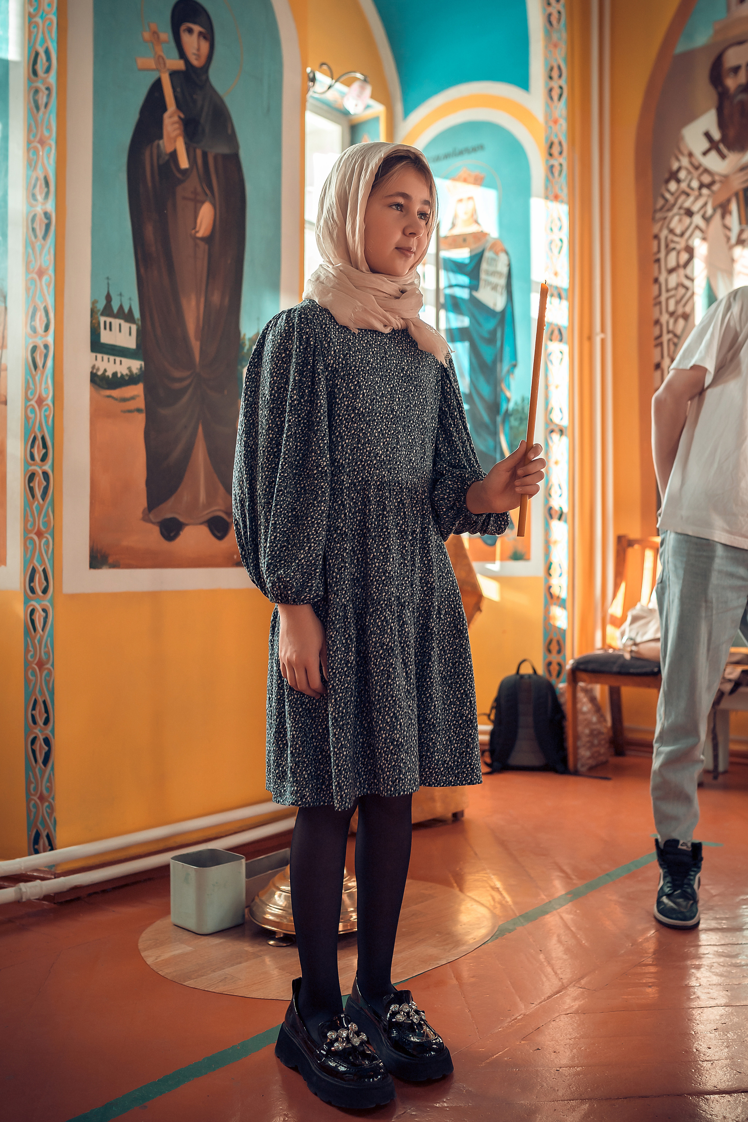 Таинство крещения Кирилла Благовещенский Собор. Фотограф на Крещение и Венчание в Красноярске Рамазанова Юлия