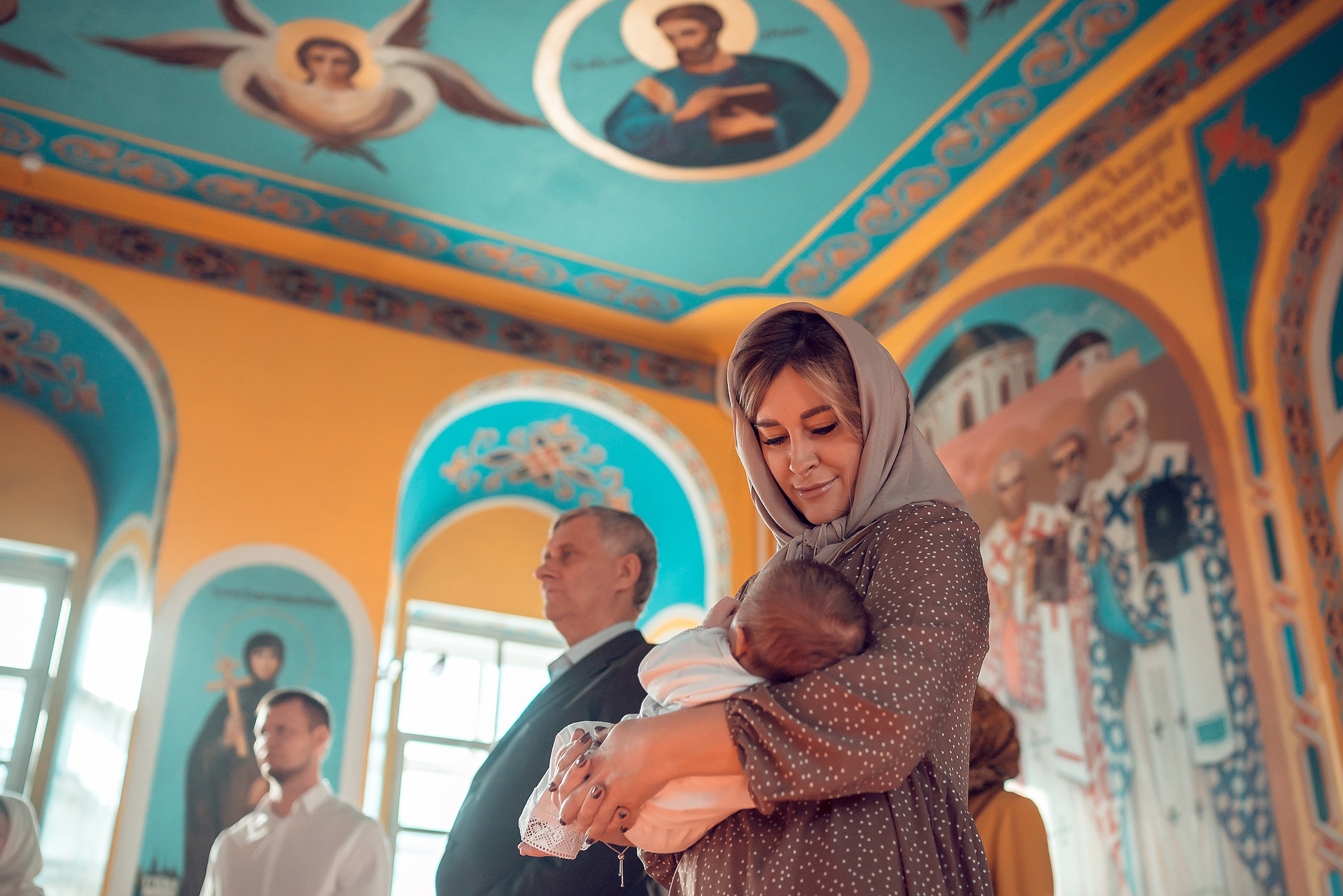 Таинство крещения Кирилла Благовещенский Собор. Фотограф на Крещение и Венчание в Красноярске Рамазанова Юлия