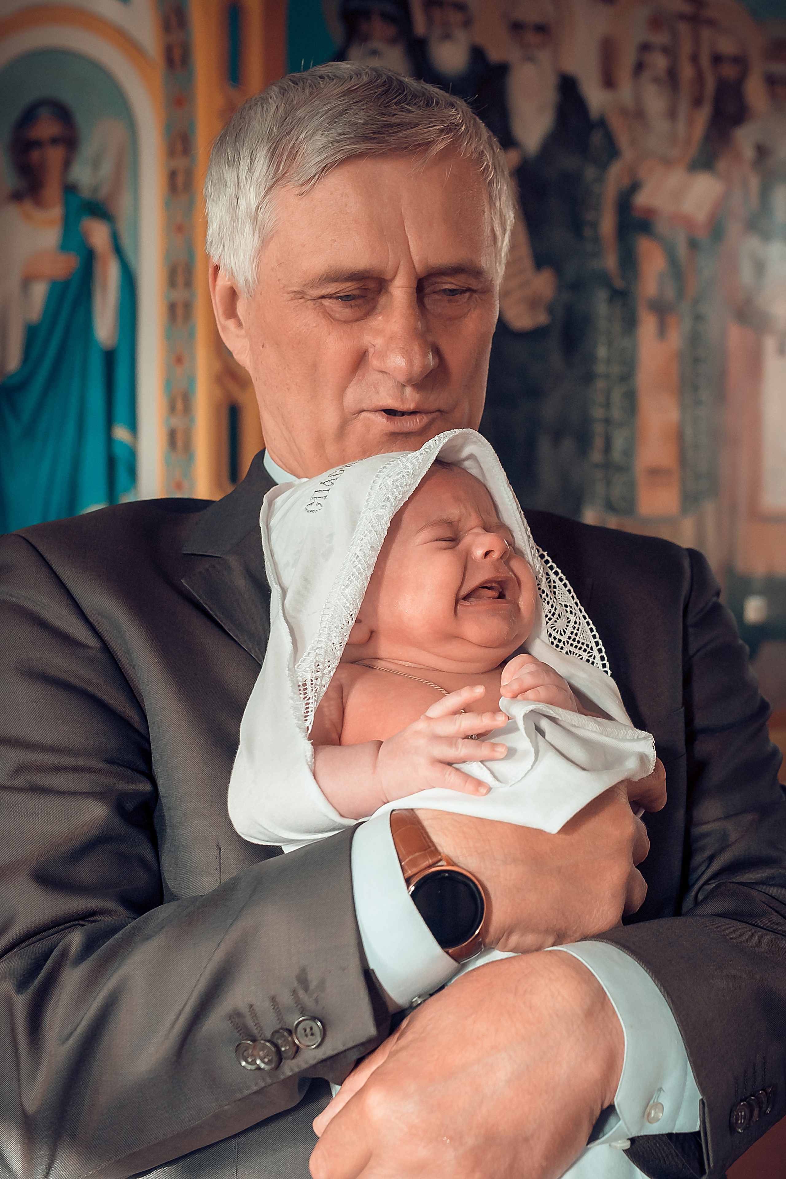 Таинство крещения Кирилла Благовещенский Собор. Фотограф на Крещение и Венчание в Красноярске Рамазанова Юлия