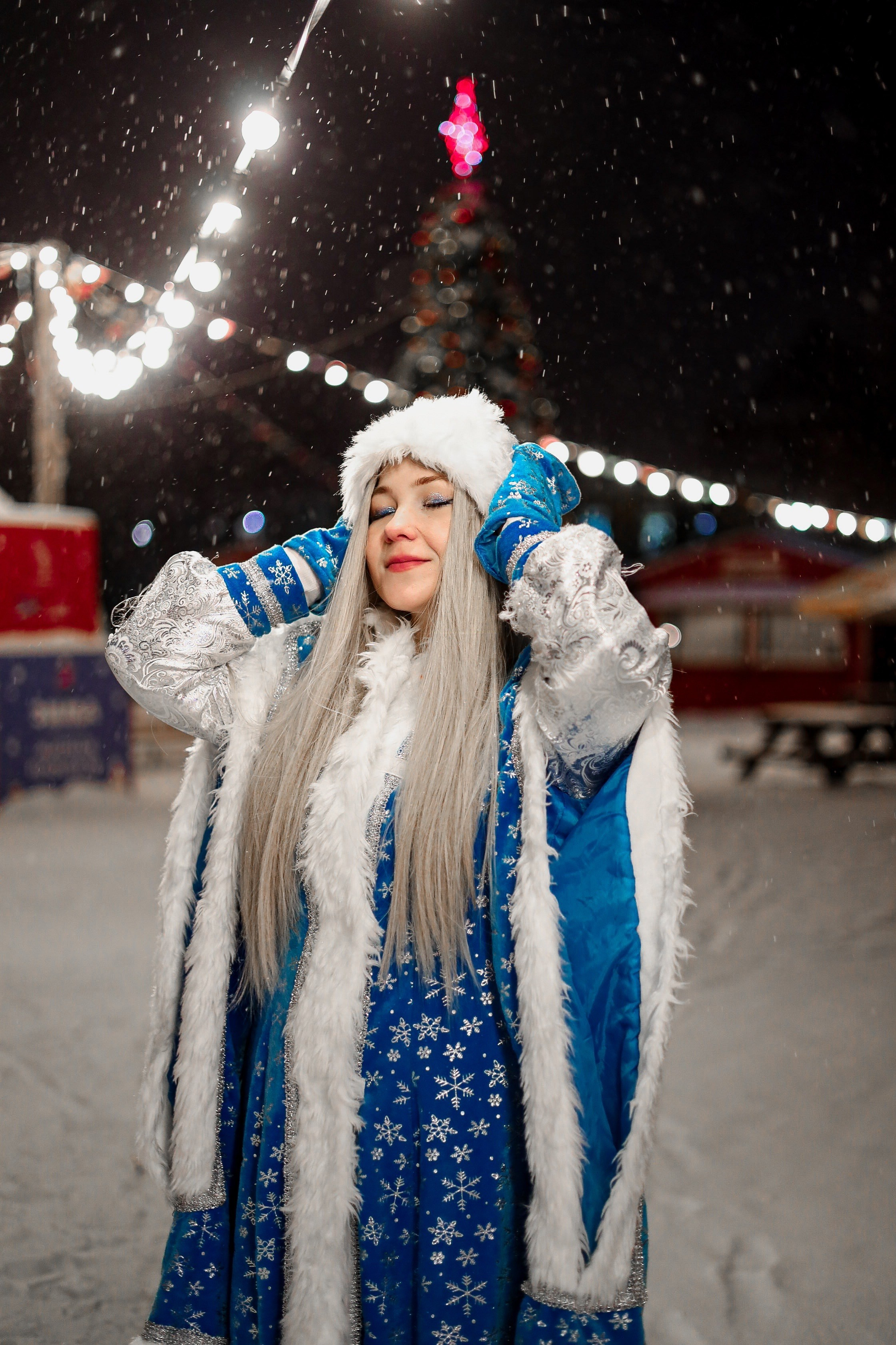 Снегурочка. Фотограф Мария Лаенко