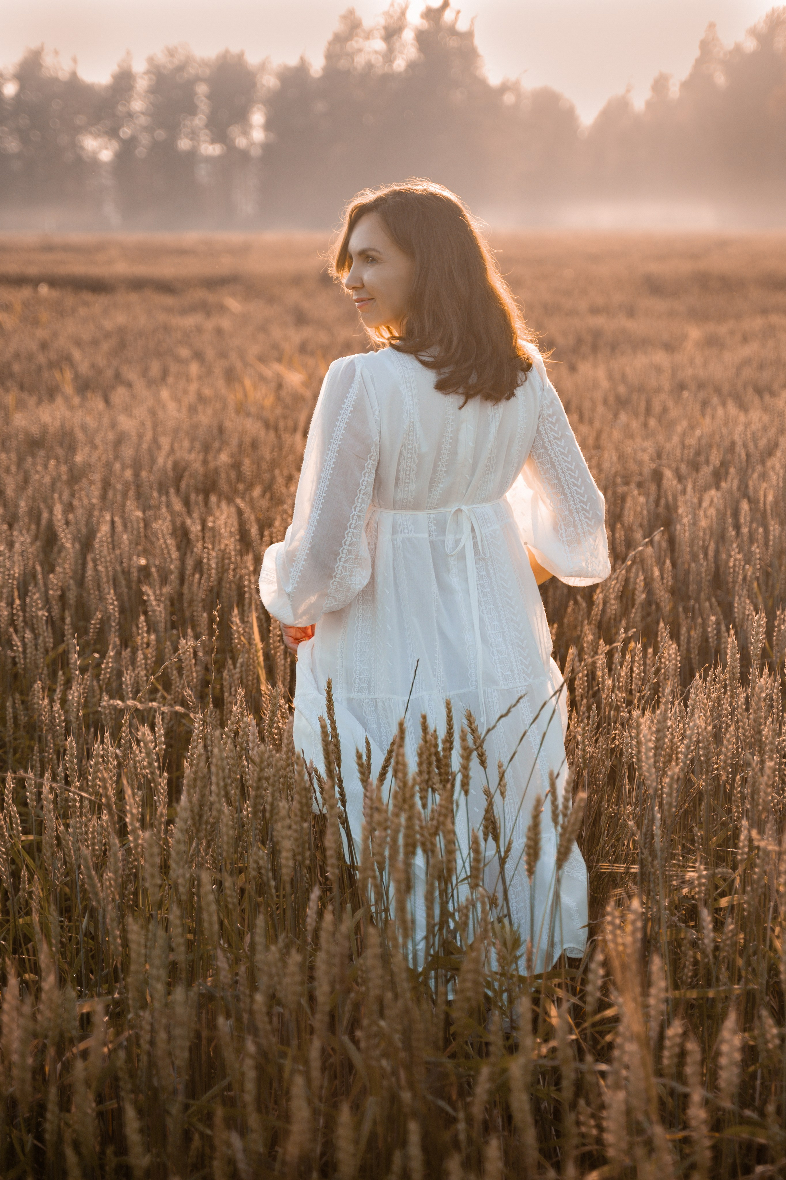 В полях. Фотограф Юлия Кондратьева