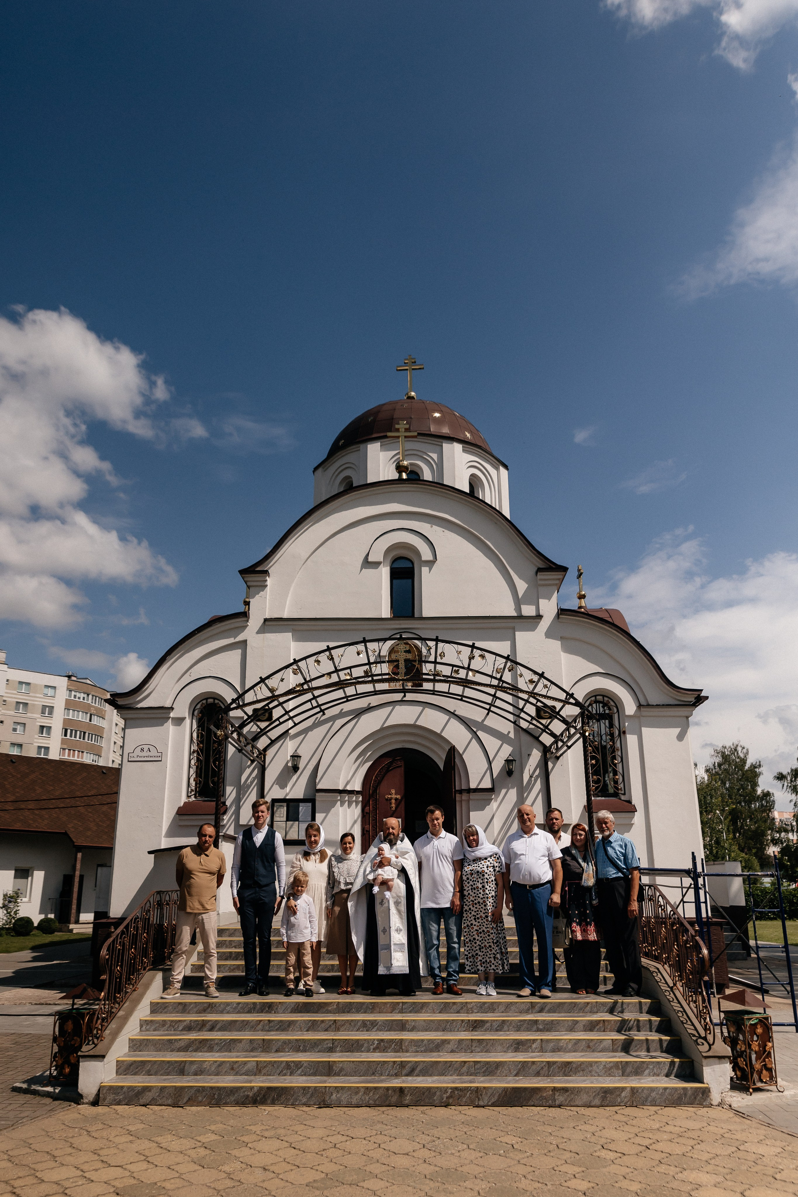 Крещение Саши. Семейный фотограф Минск Усова Ольга