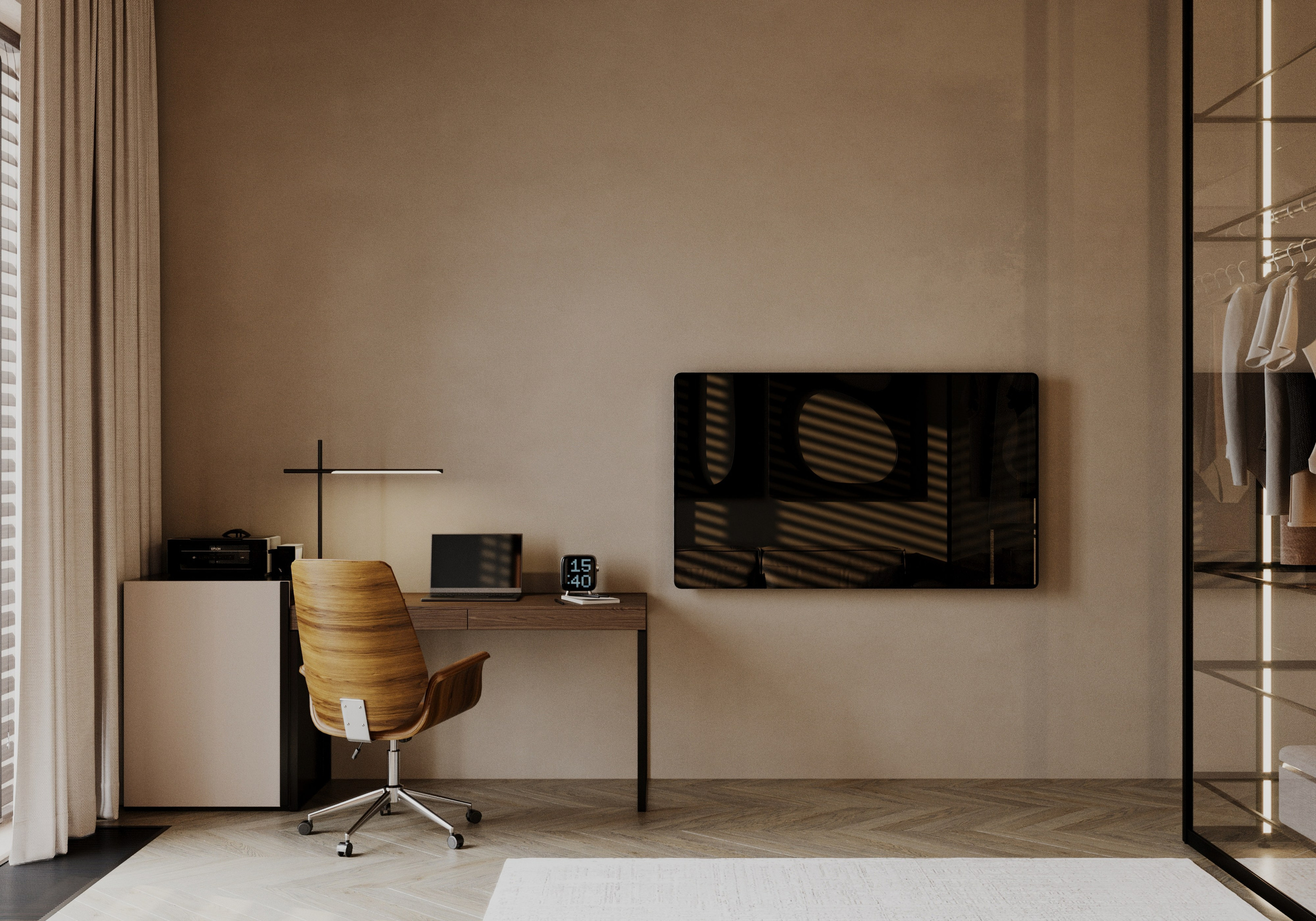 Кабинет сейф. Визуализатор Векшина Елена