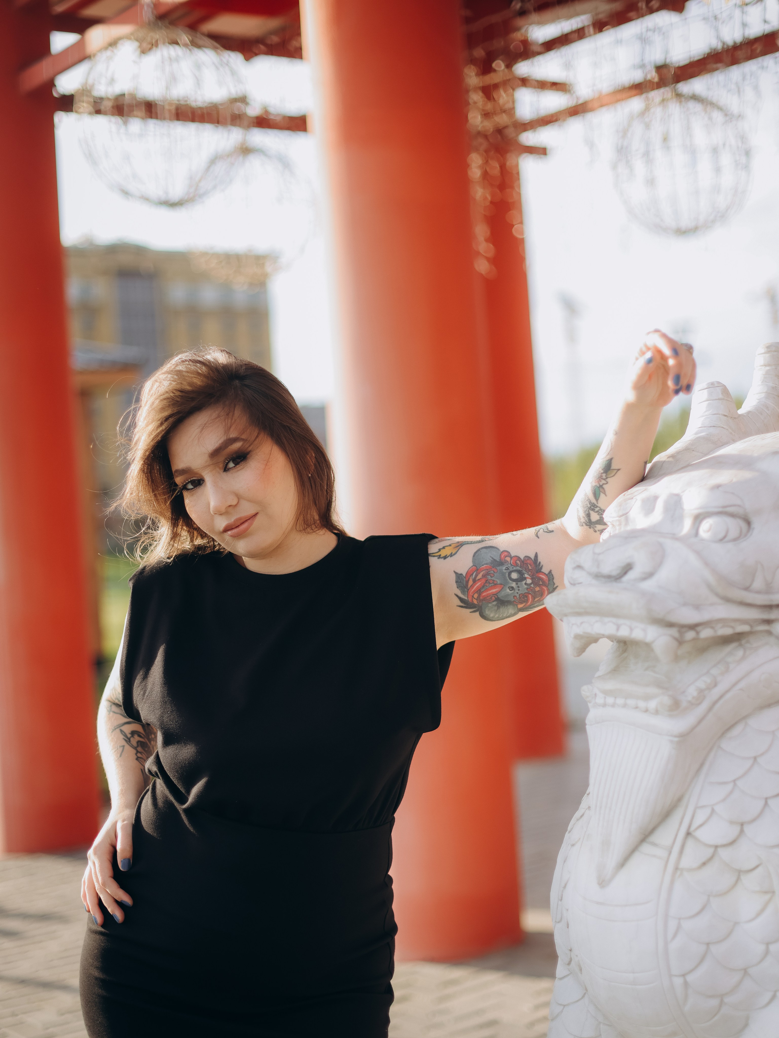 Семья в черном. Мультифотограф Динара Ахмедзянова