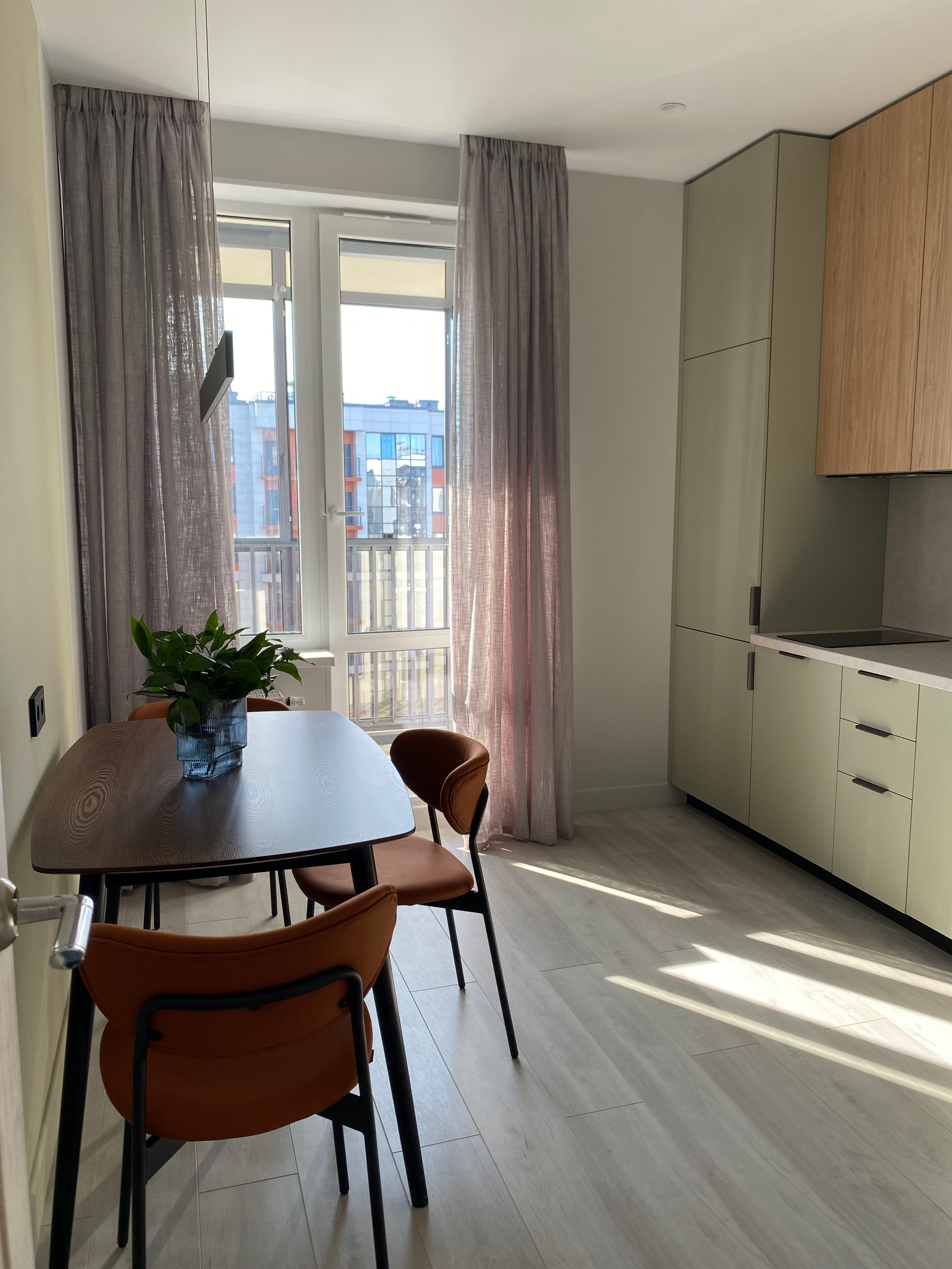 Однокомнатная квартира с ремонтом от застройщика ЖК Стрижи. Дизайнер интерьеров в Санкт-Петербурге Анастасия Тен