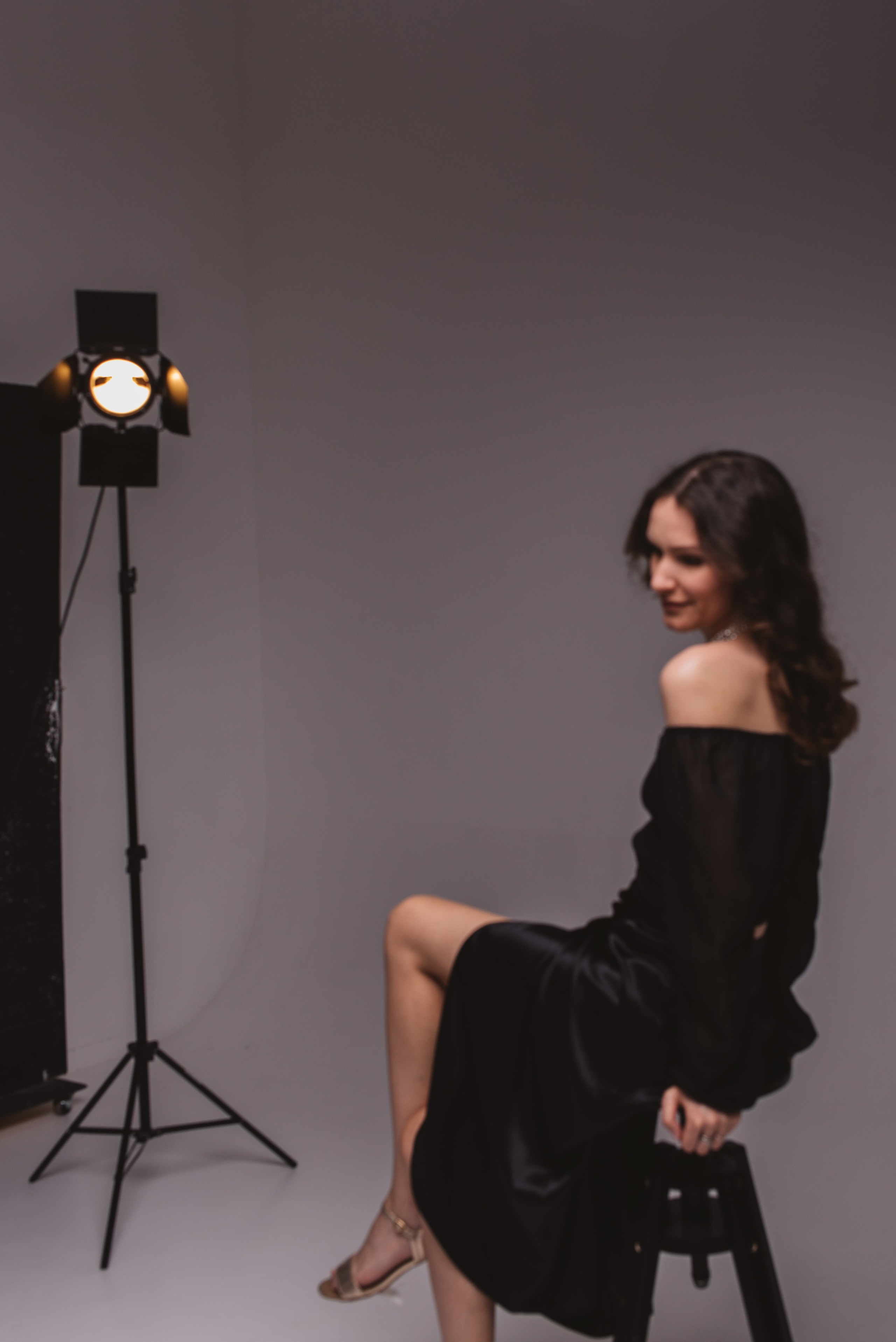 Шикарная женщина. Сайт портфолио