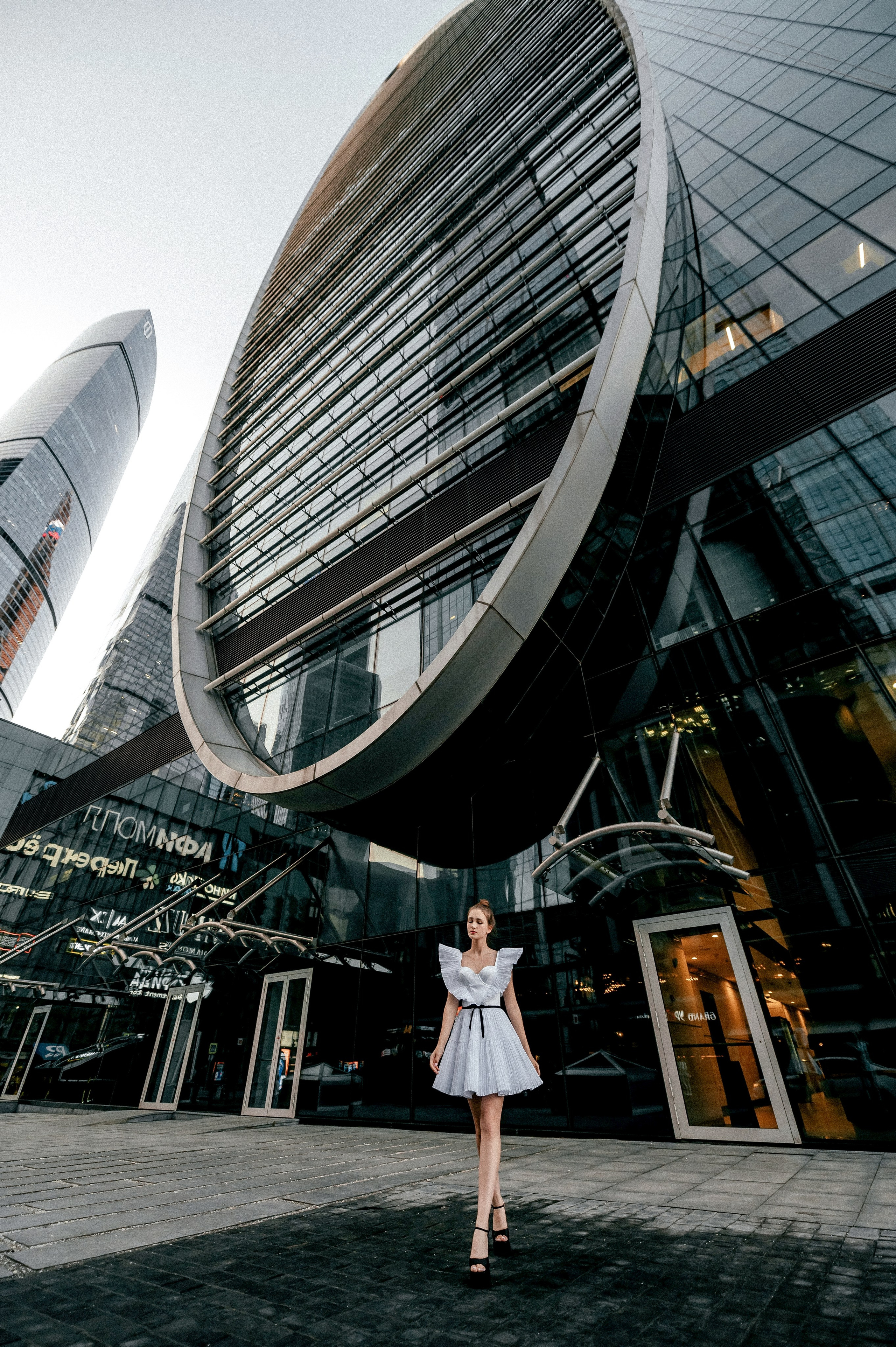 Эвелина, Москва сити. Свадебный и семейный фотограф Виктория Носачёва. Щелково, Москва и МО