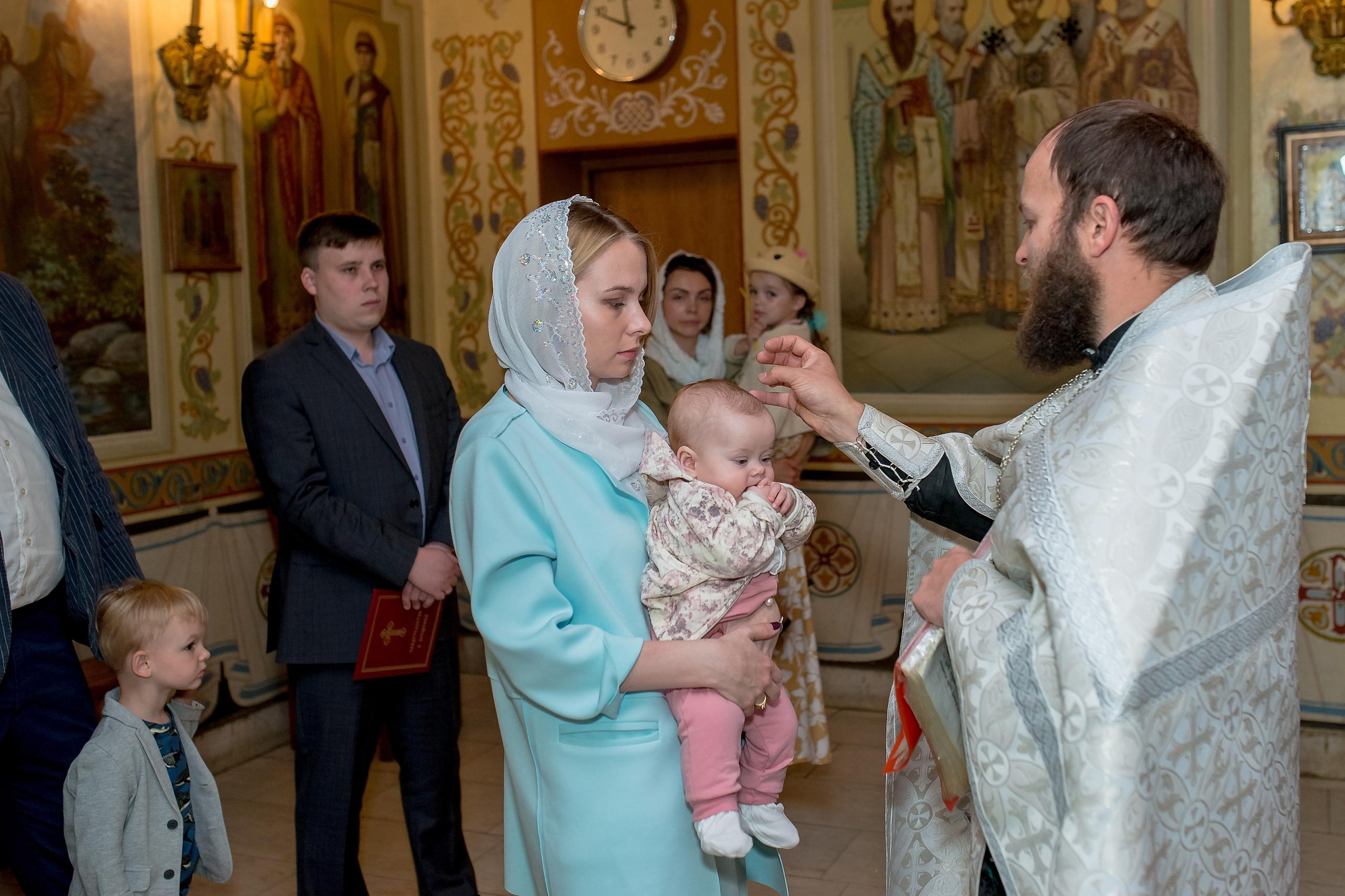 Крещение в Тропарёво. Фотограф Владимир Артамонов