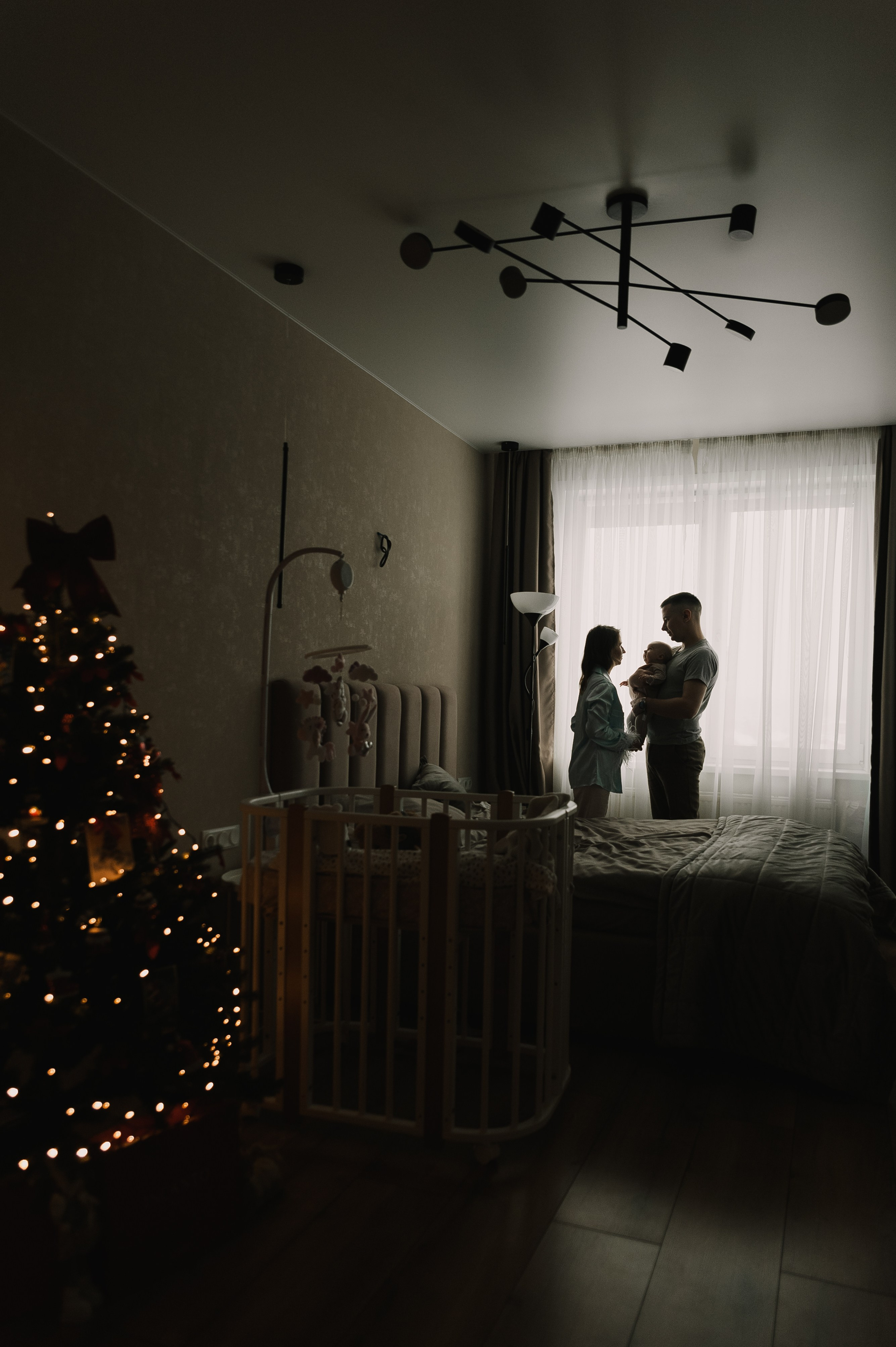 Павел+Ксения и домашний Новый Год. Фотограф в Екатеринбурге Артём Зайнетдинов