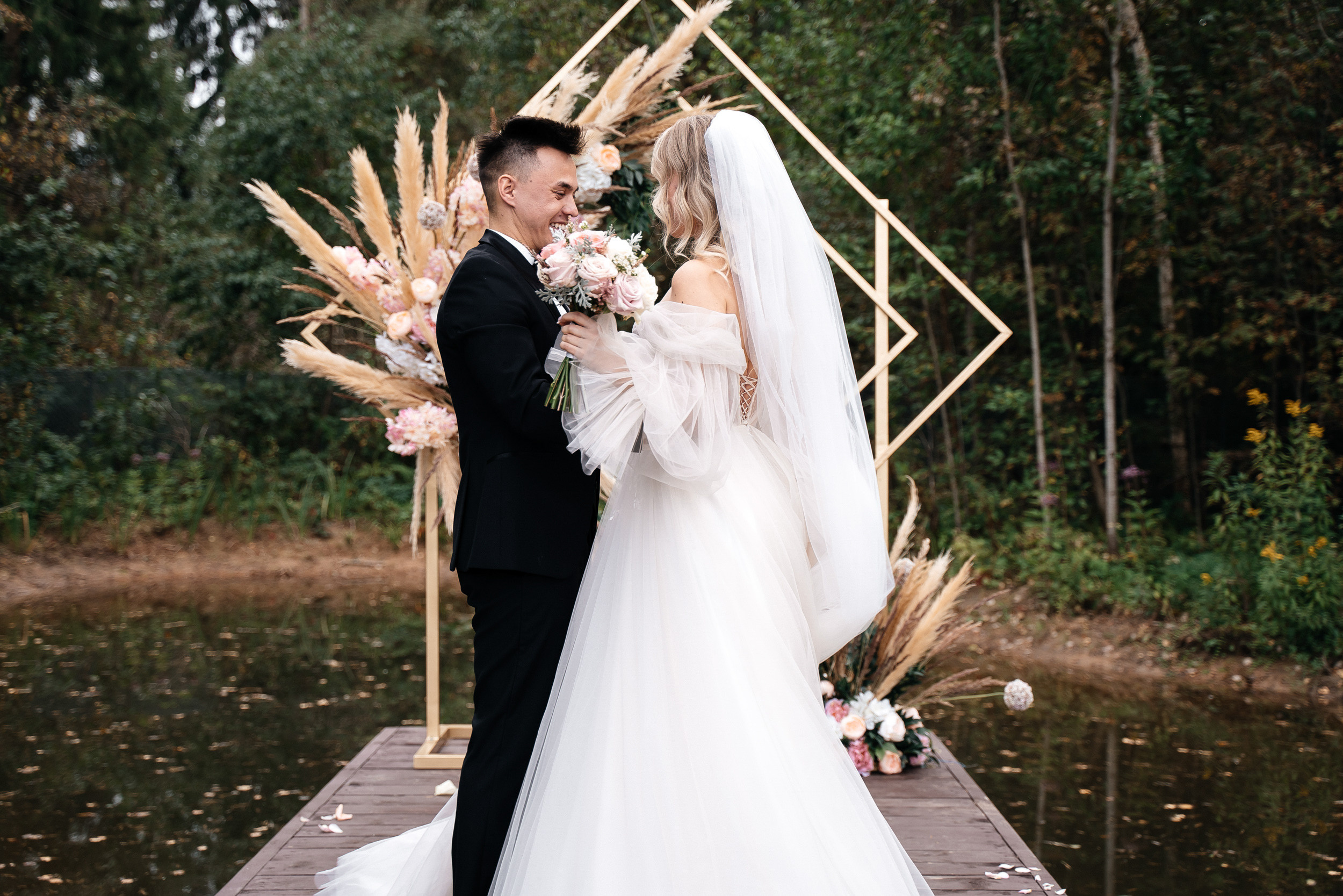 Айвар и Александра. Павел Мерк. Стильная свадебная фотография