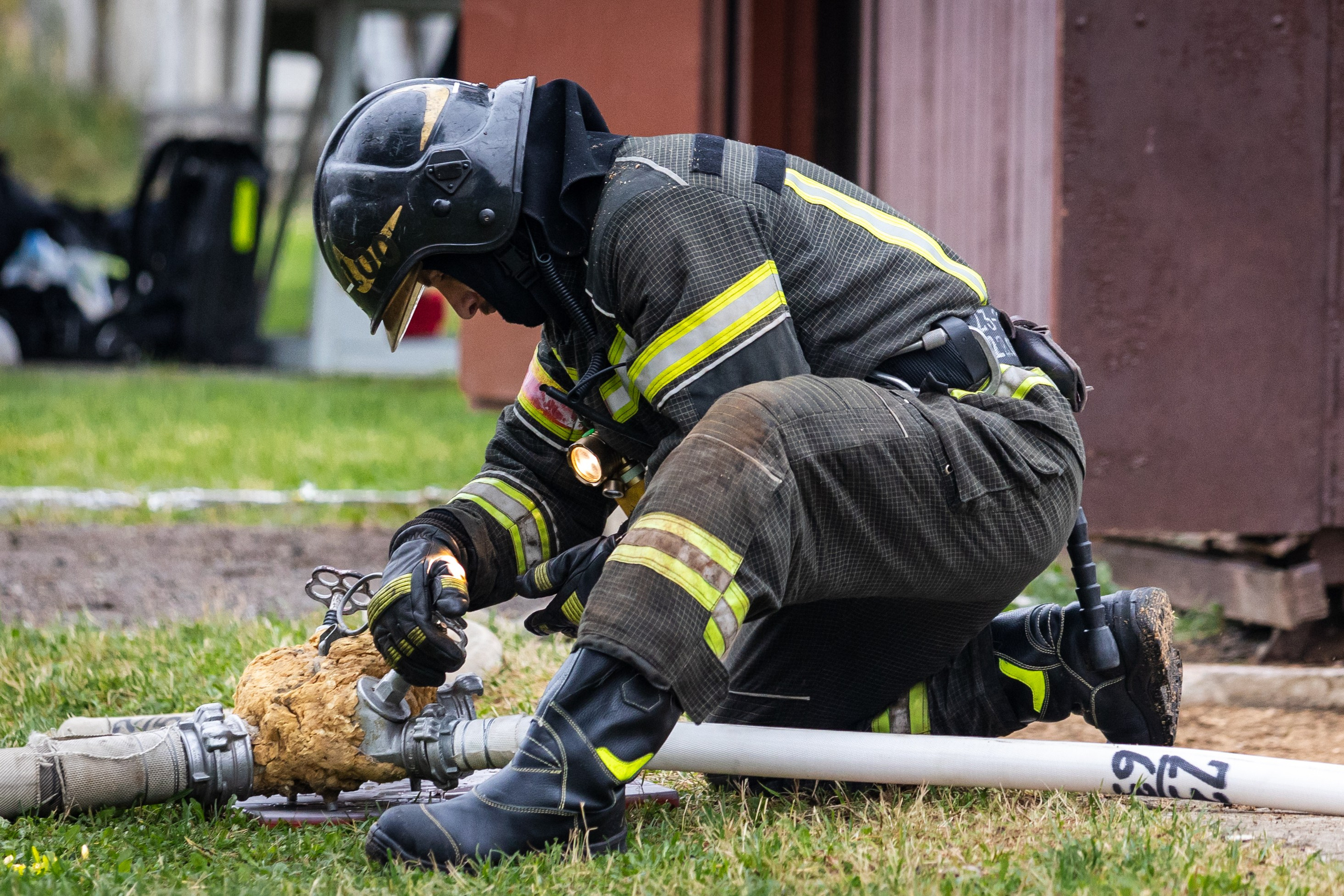 Финал международных соревнований среди пожар но-спасательных подразделений. Фотограф в Санкт-Петербурге