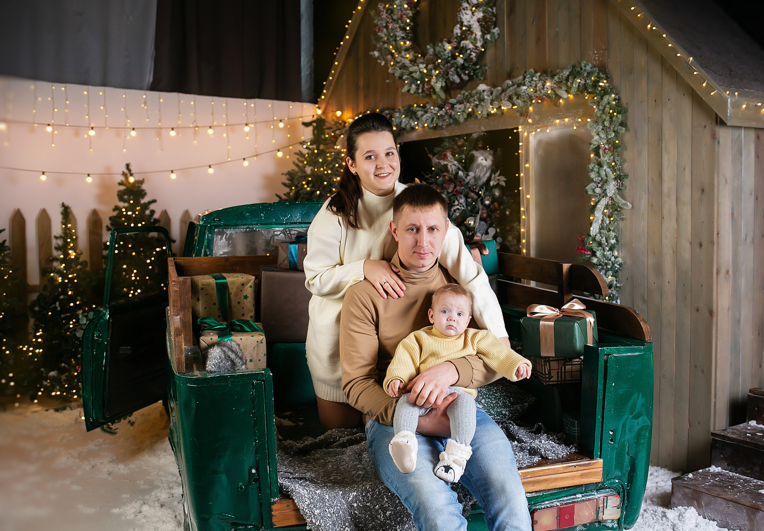 Новогодняя фотосессия. Фотограф новорожденных и семейный фотограф НСО г. Бердск Марина Львова