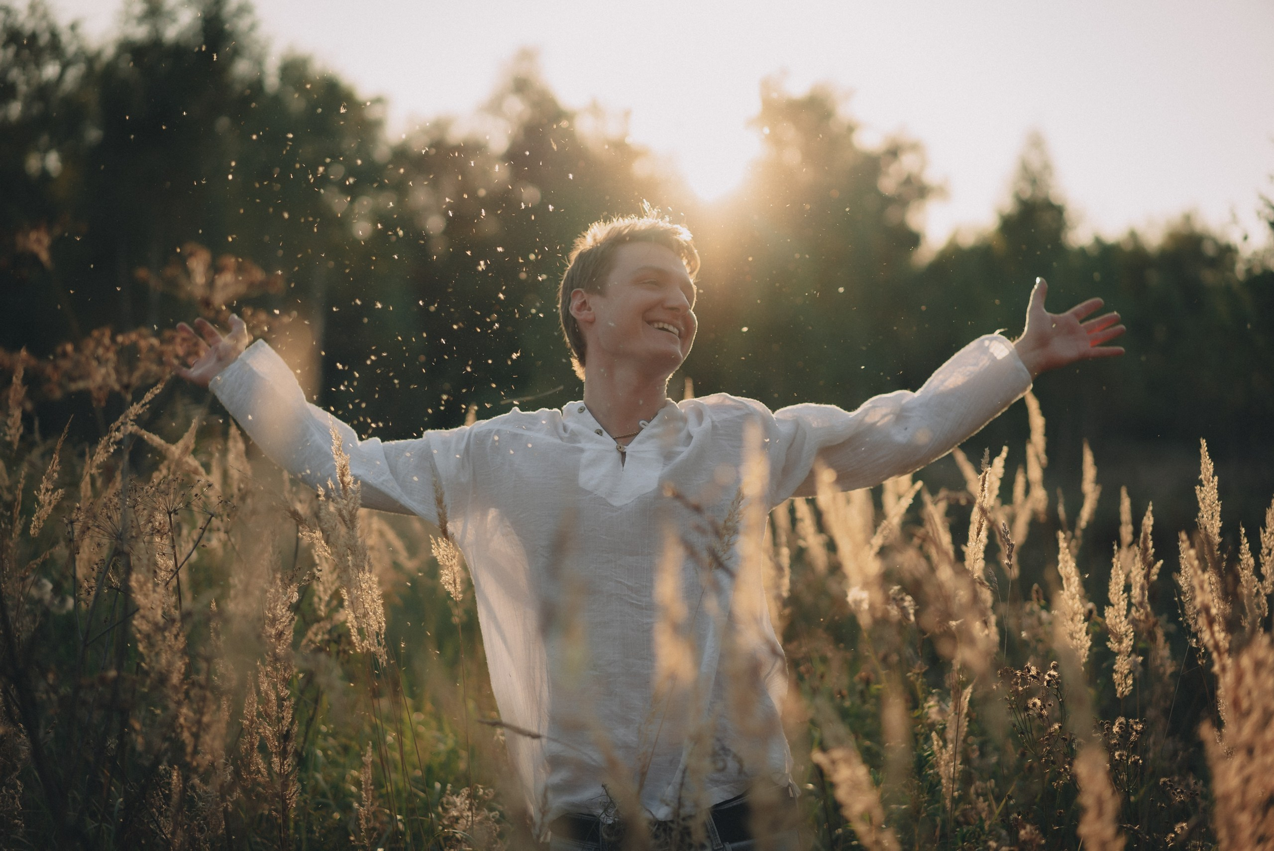 Андрей и Оля в поле. Andrey Luzin | [yooroock] photographer