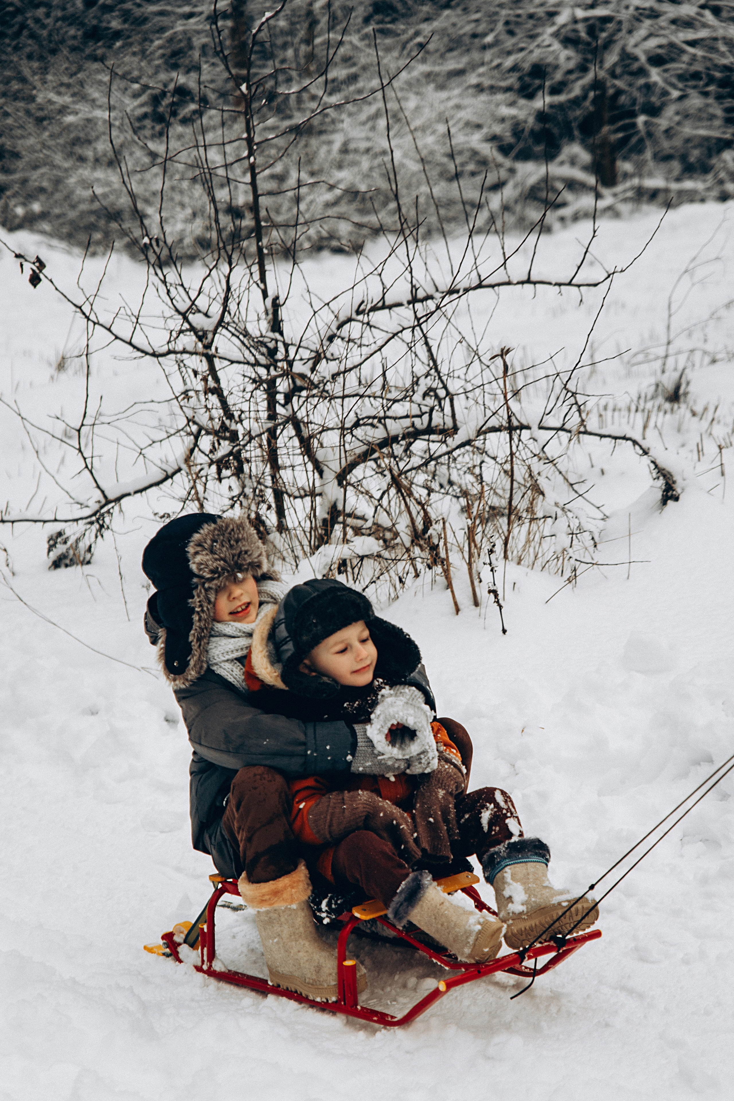 Зимние радости. Репортажный и детский фотограф в Минске