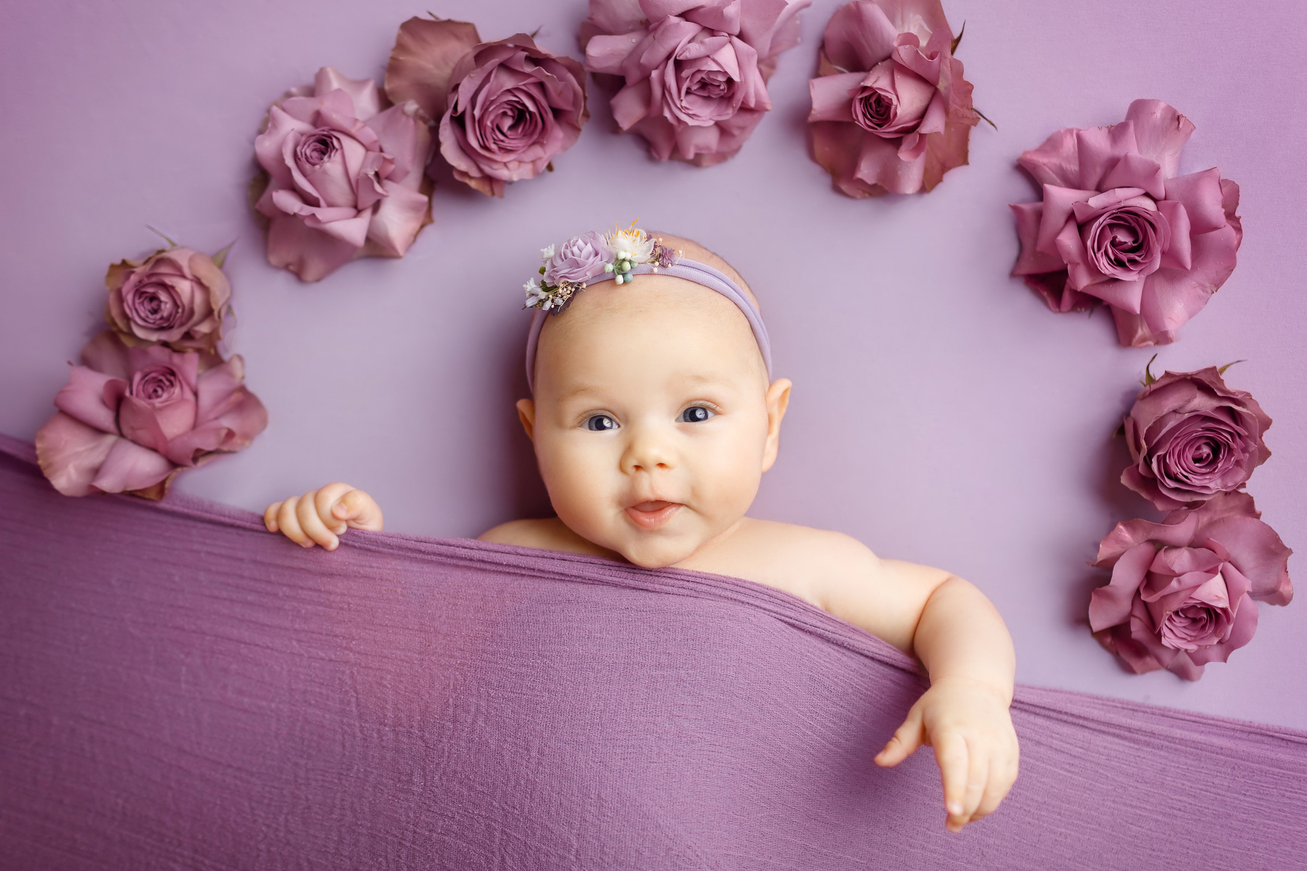 Малыши 3-9 мес. Фотограф новорождённых Ярославль. Детский и семейный фотограф Анна Салова