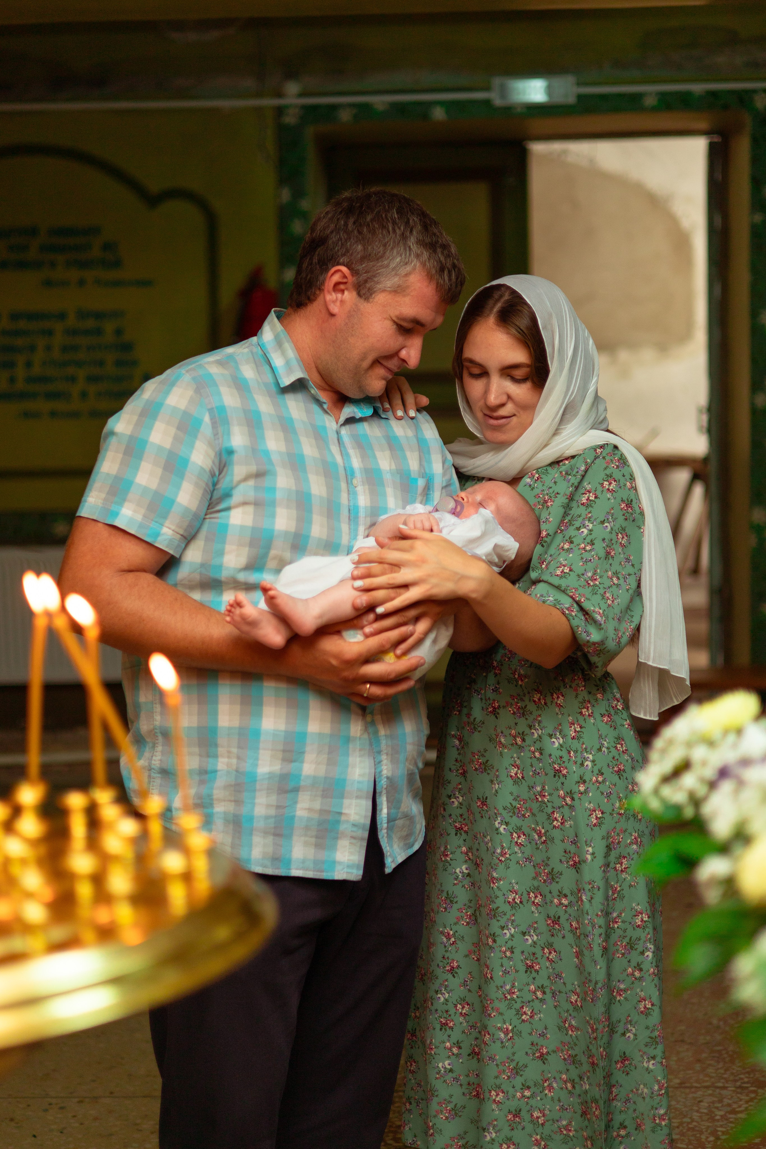Таинство Крещения Илюши. Семейный и детский фотограф в Михайловке Татьяна Лестьева