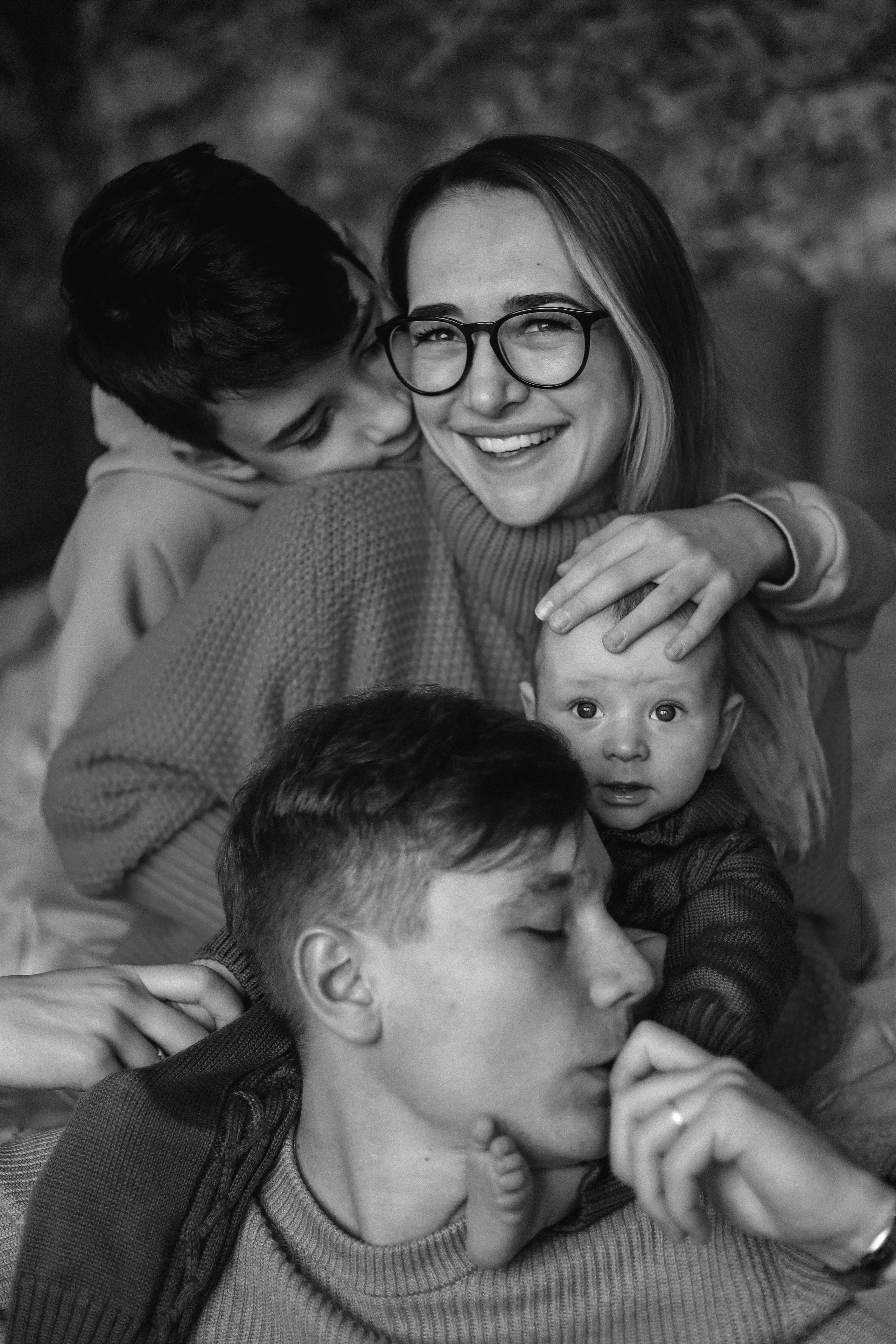 Юлия, Валерий, Тимофей и Артем. Семейный фотограф в Ростове-на-Дону Анастасия Рыбина