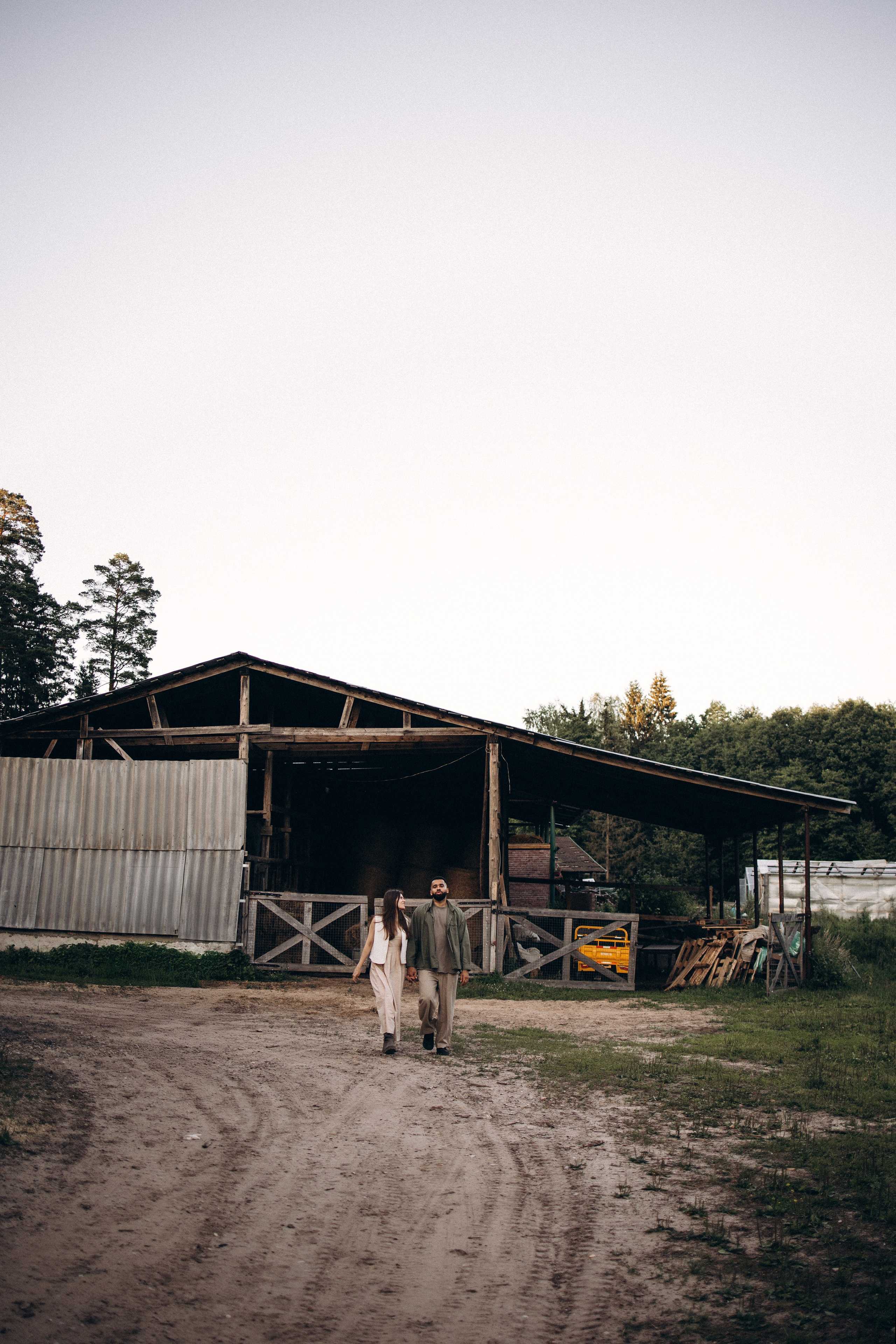 Роберт и Саша на ранчо. Семейный фотограф в Москве Марина Петра