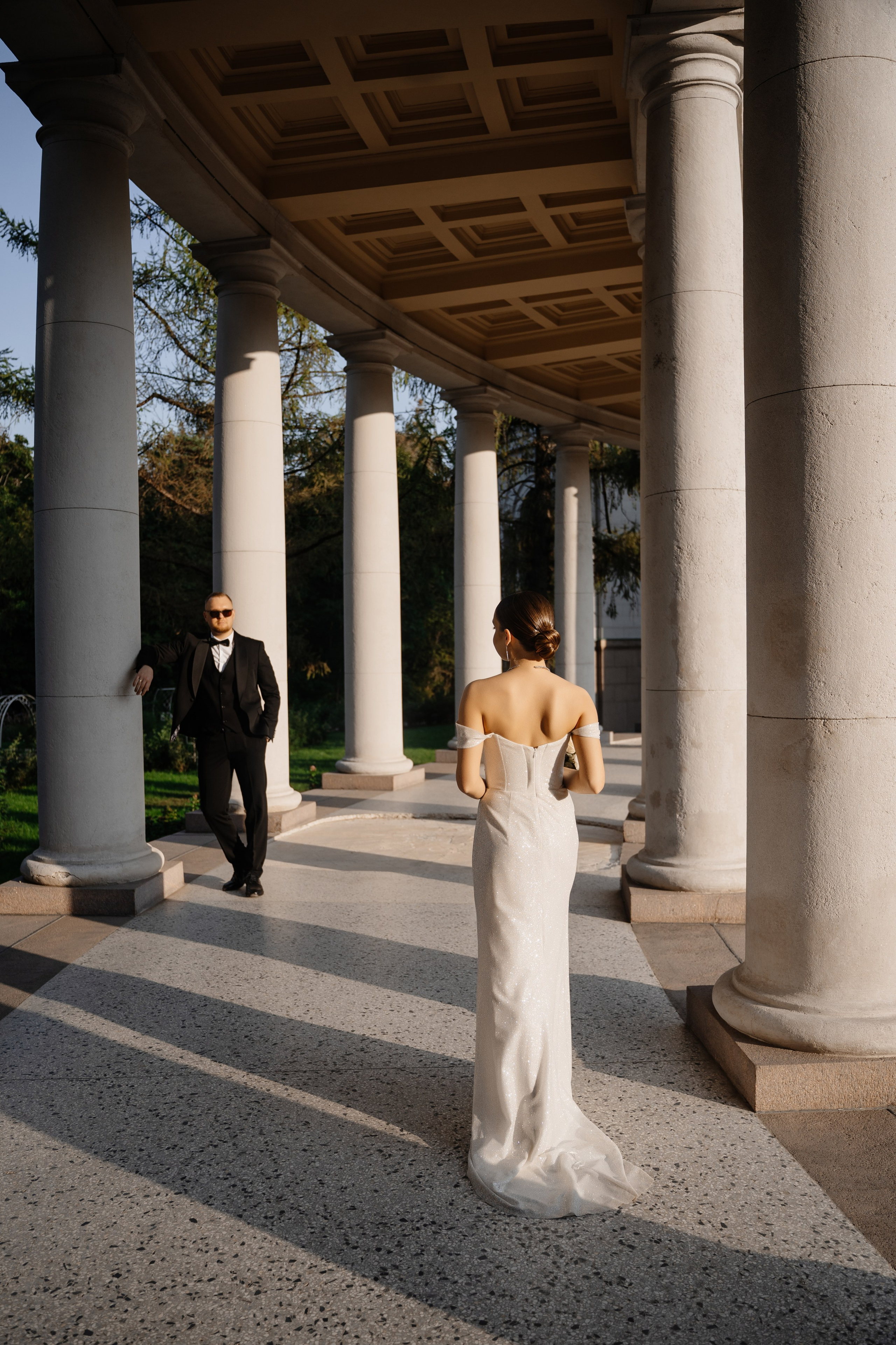 Свадебная фотосессия в парке Архангельское. Свадебный и семейный фотограф в Москве Светлана Зоткина