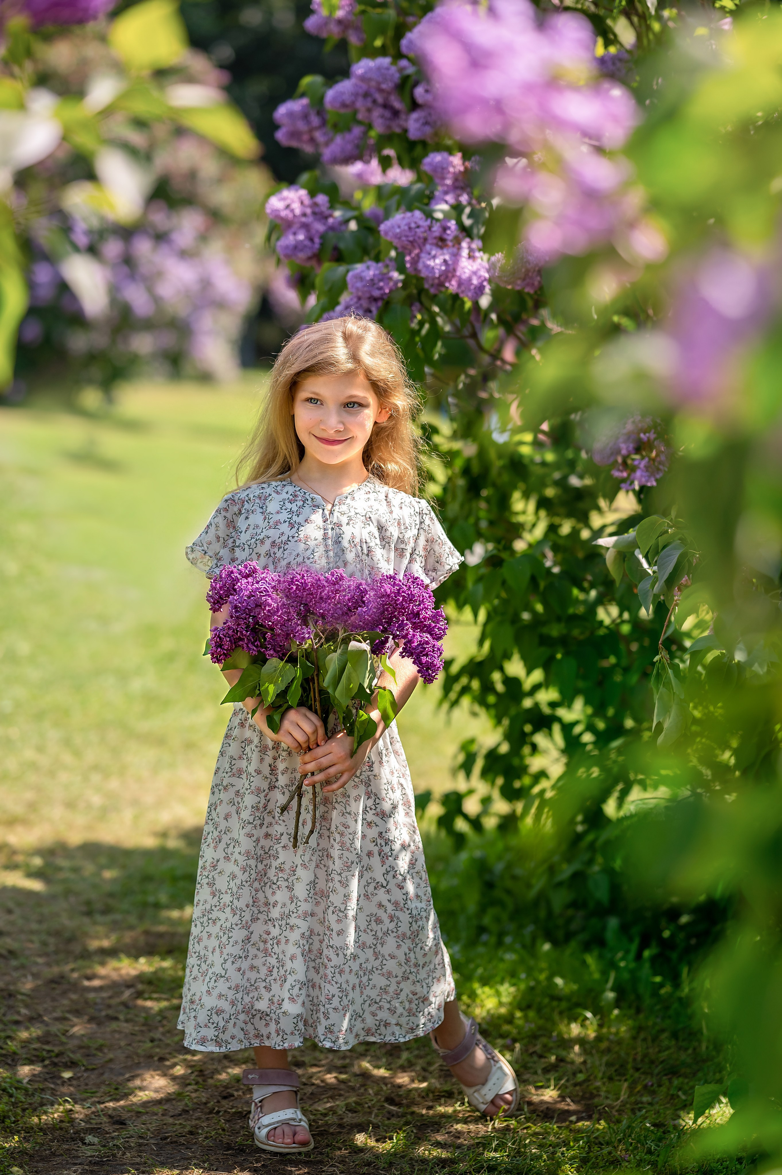 Сирень. Детский и семейный фотограф г. Москва Оксана Катаджи