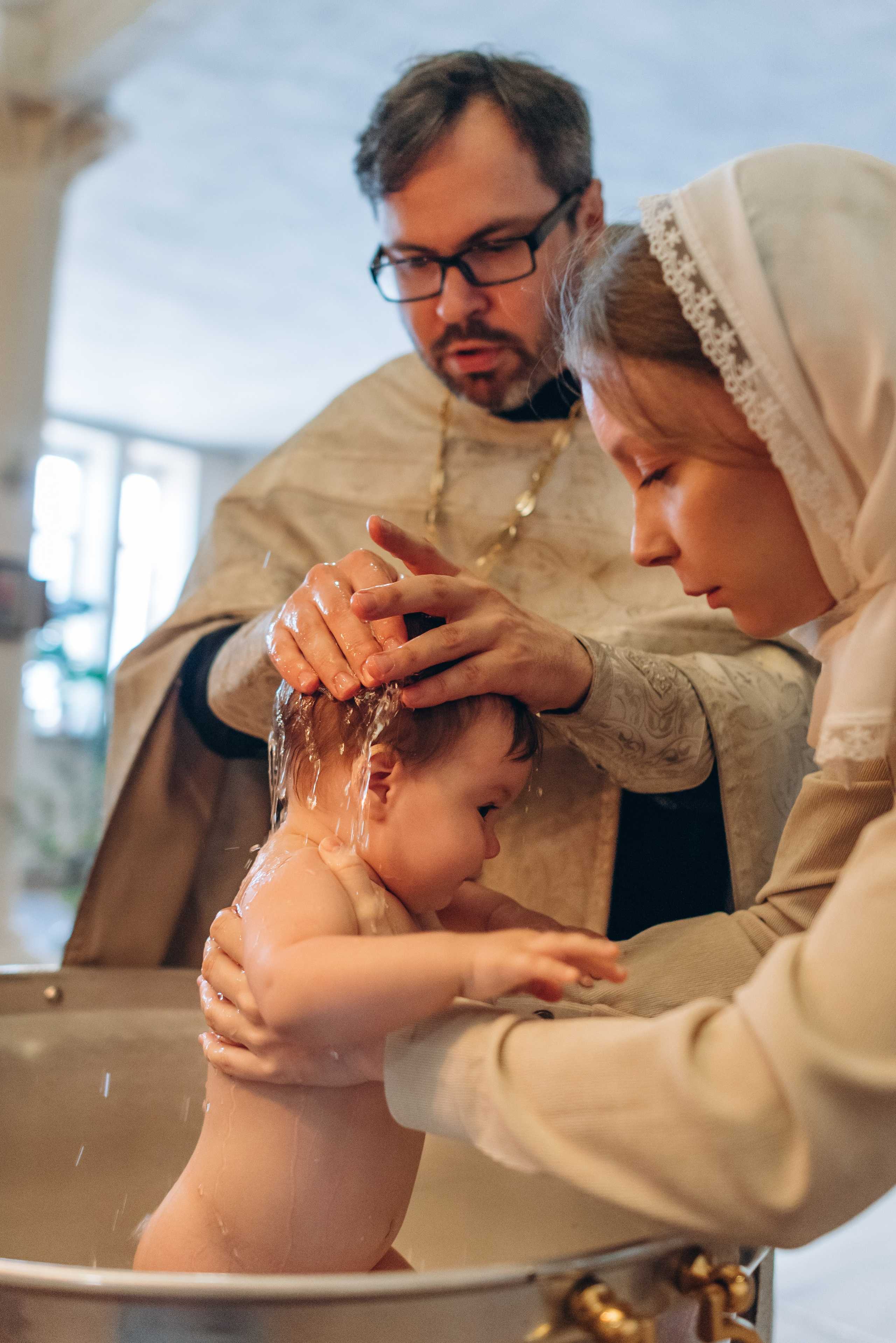 Крещение. Фотограф Кирилл Друлин