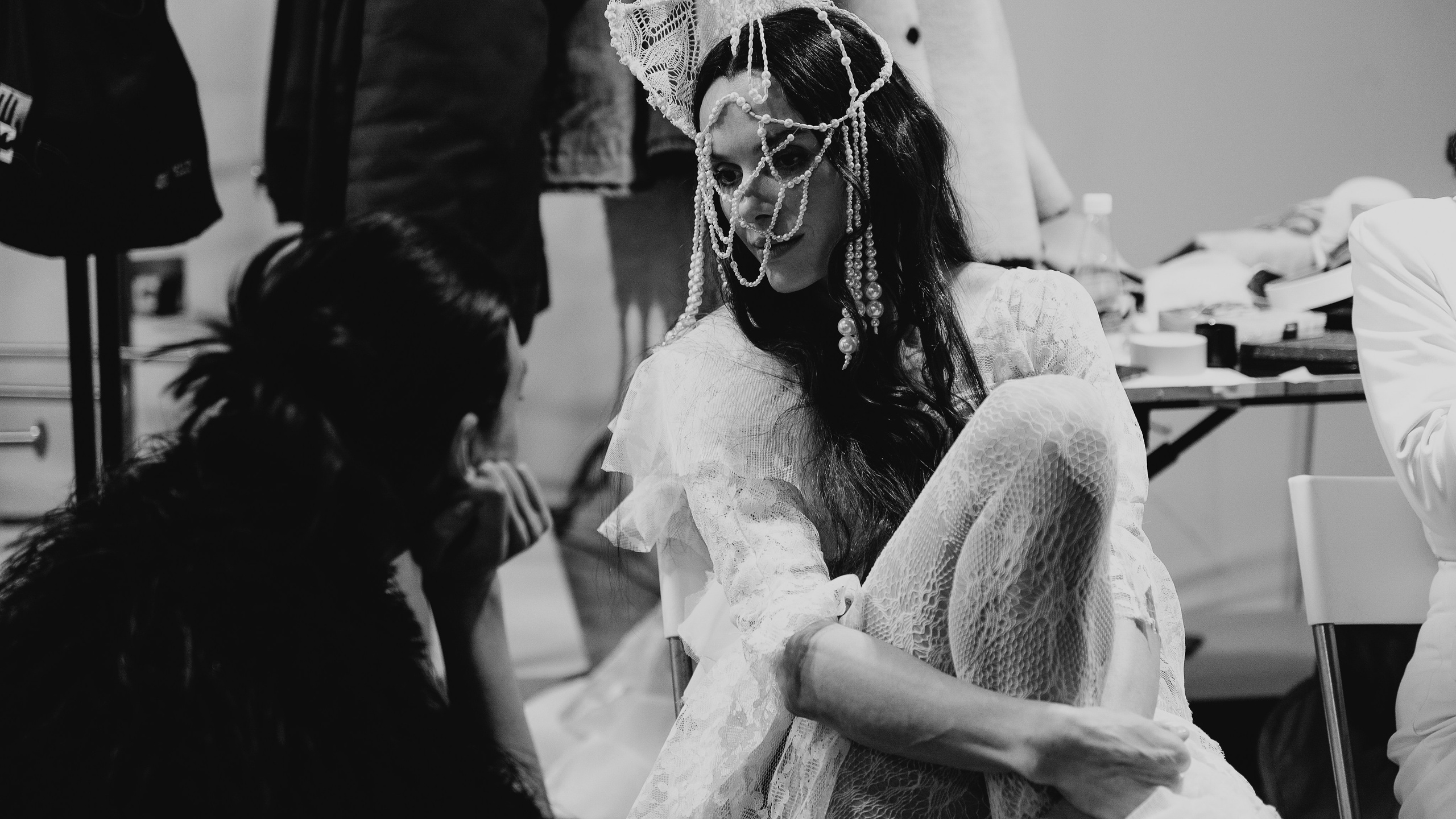 Бекстейдж показа «Новые Имена» собака.ru|ДЛТ. Портретный и репортажный фотограф в Санкт-Петербурге