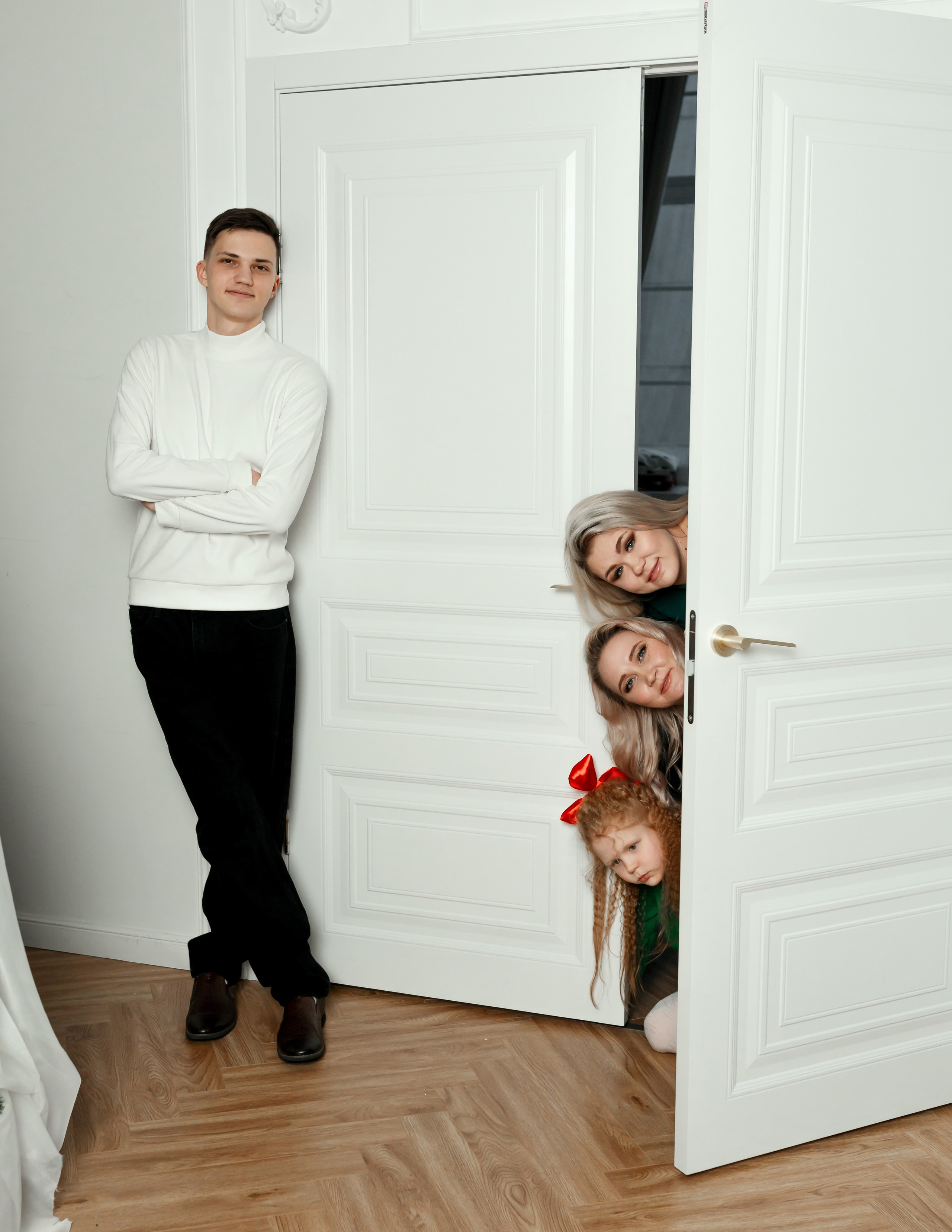Новогодняя фотосессия в Family studio. Фотограф Ким Наталья в Красноярске