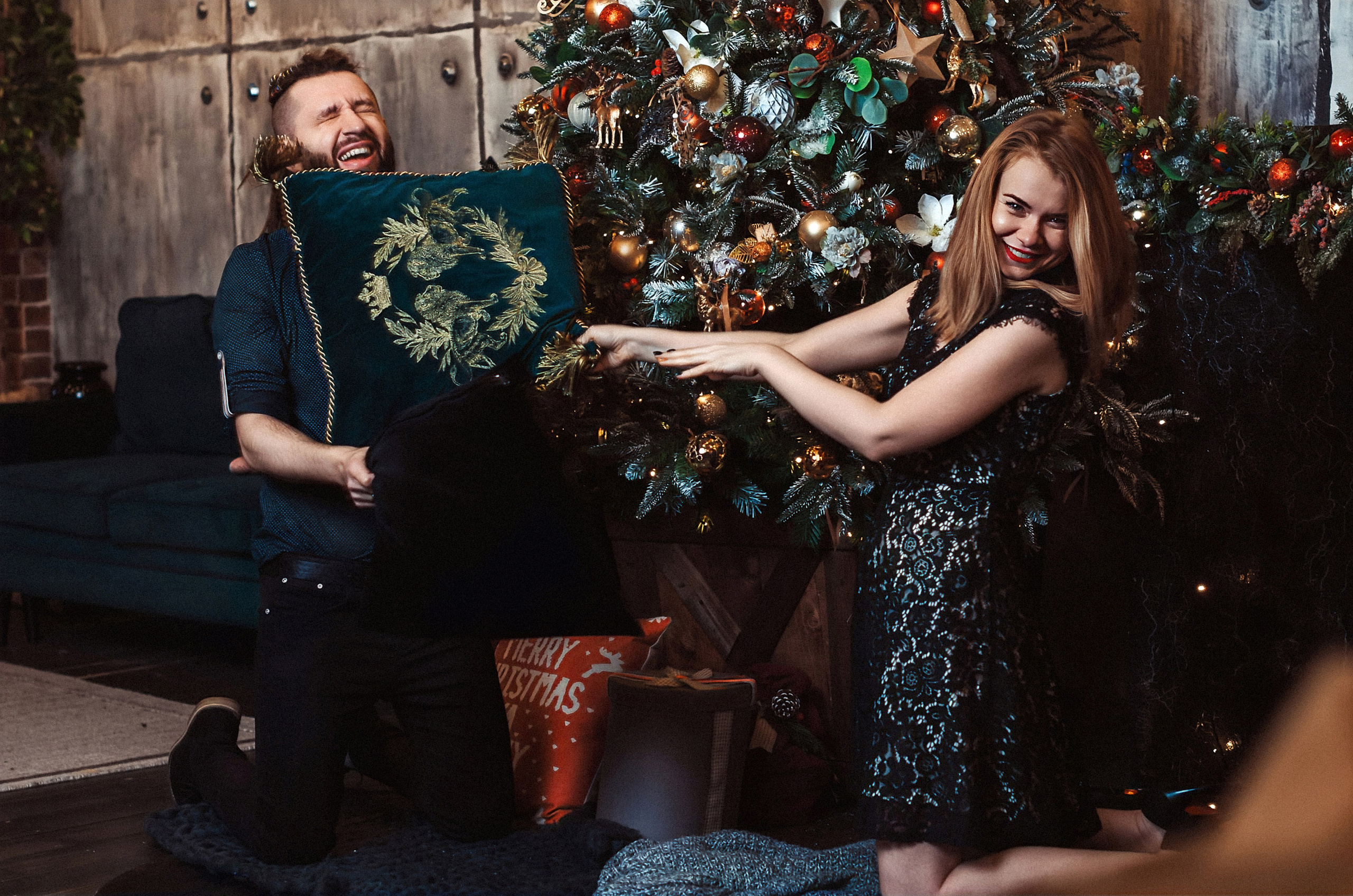 Новогодняя Love Story Виталии и Виталия. Фотограф Алиса Агафонова в Санкт-Петербурге