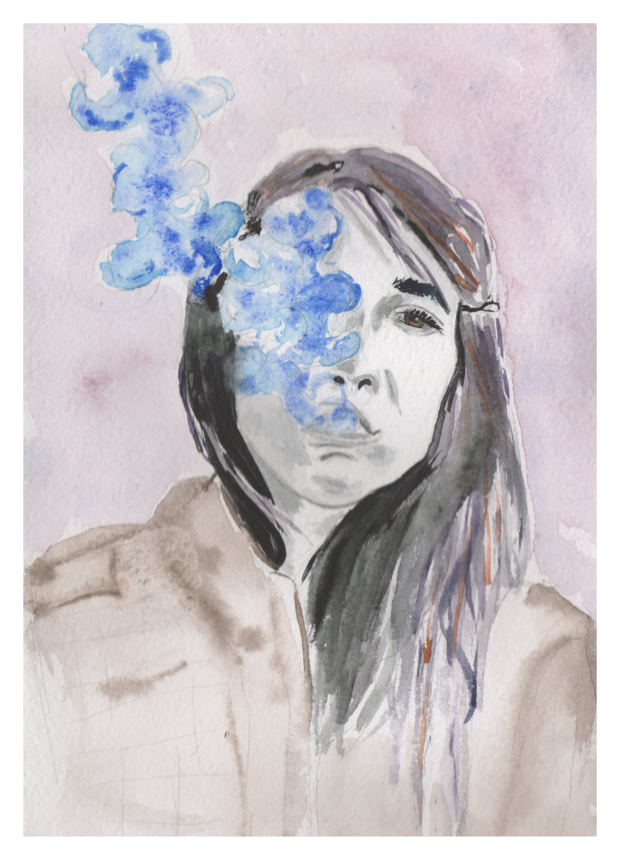 Акварель. Аня Степанова